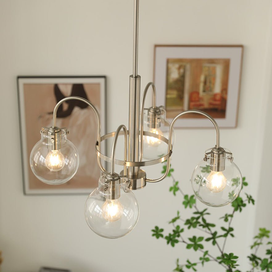 Verinyra Premium Nordic Art Glass Metal Chandelier - Letslighting