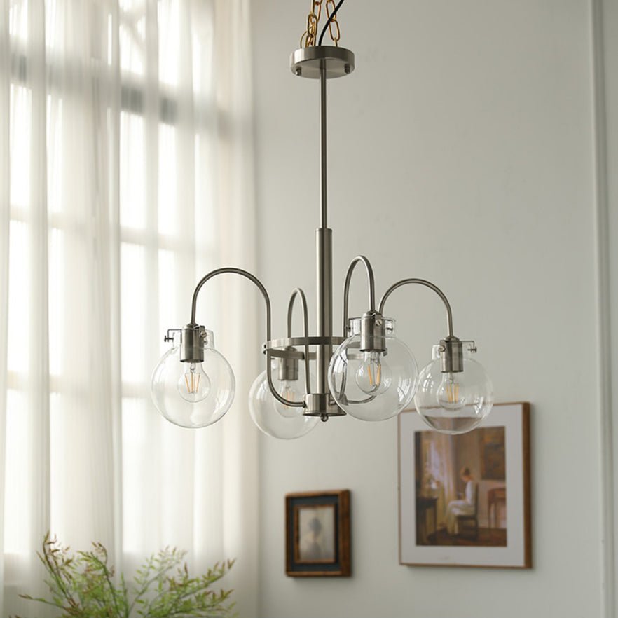 Verinyra Premium Nordic Art Glass Metal Chandelier - Letslighting