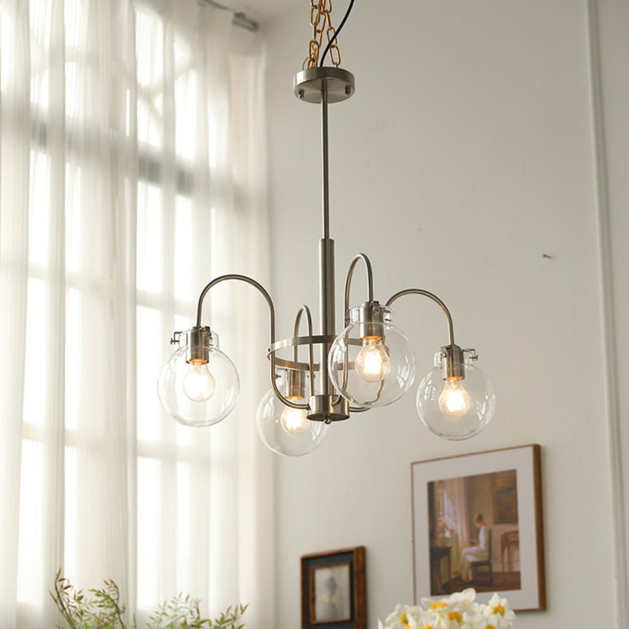 Verinyra Premium Nordic Art Glass Metal Chandelier - Letslighting