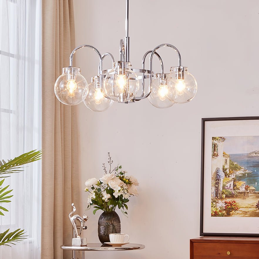 Verinyra Premium Nordic Art Glass Metal Chandelier - Letslighting