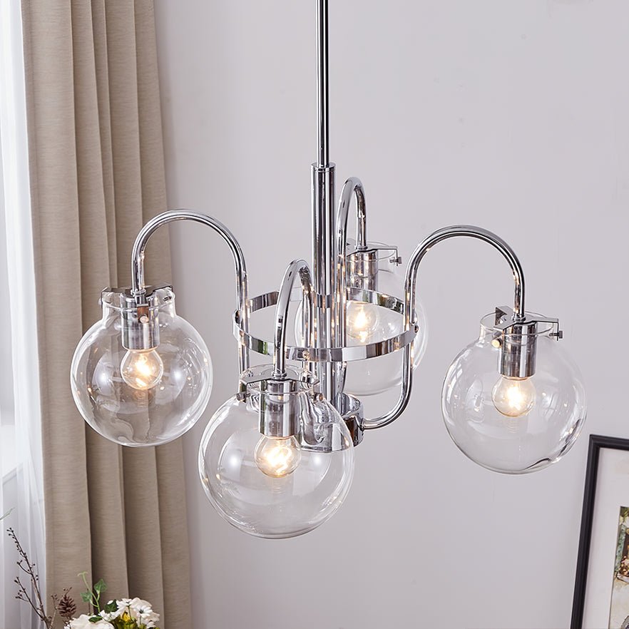 Verinyra Premium Nordic Art Glass Metal Chandelier - Letslighting