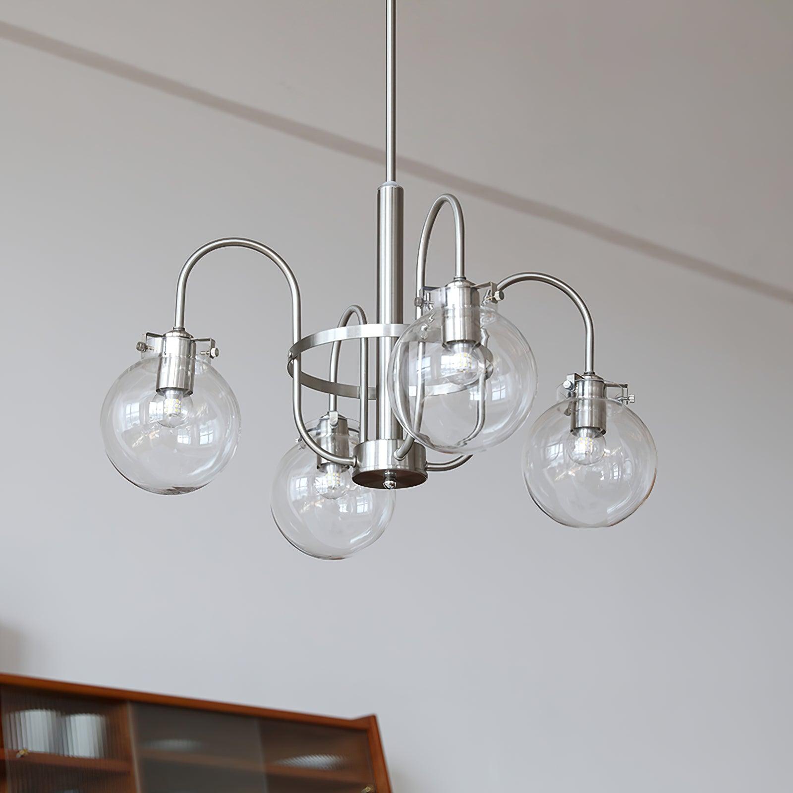 Verinyra Premium Nordic Art Glass Metal Chandelier - Letslighting