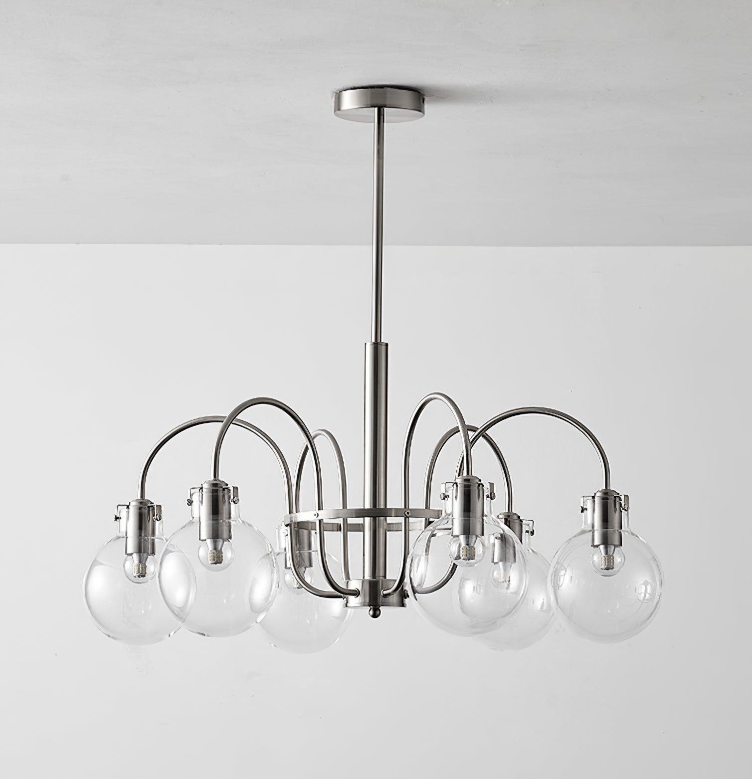 Verinyra Premium Nordic Art Glass Metal Chandelier - Letslighting