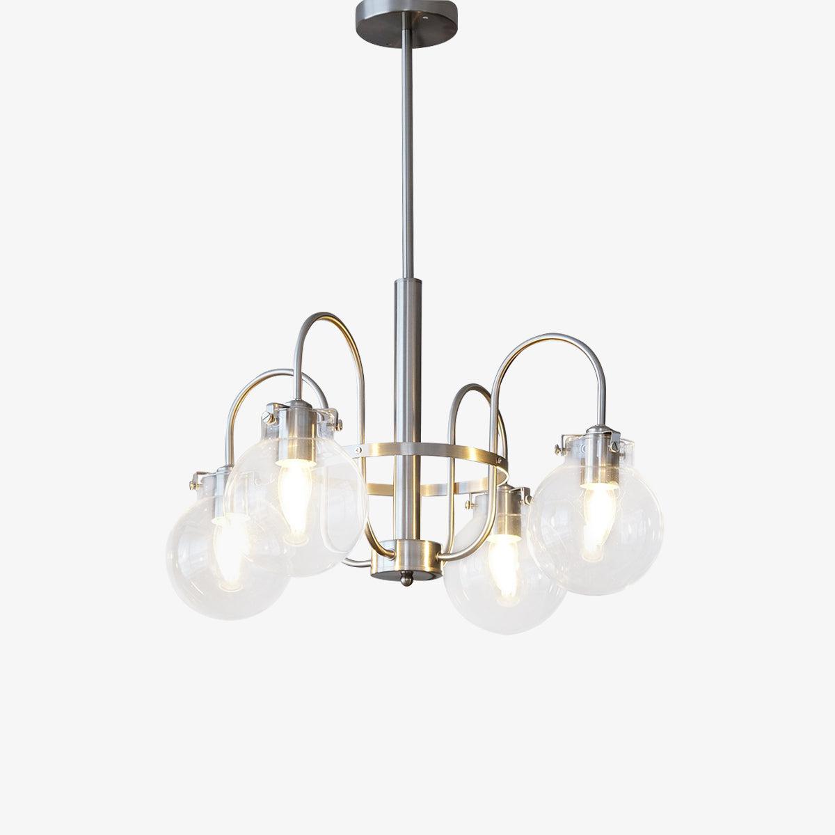 Verinyra Premium Nordic Art Glass Metal Chandelier - Letslighting