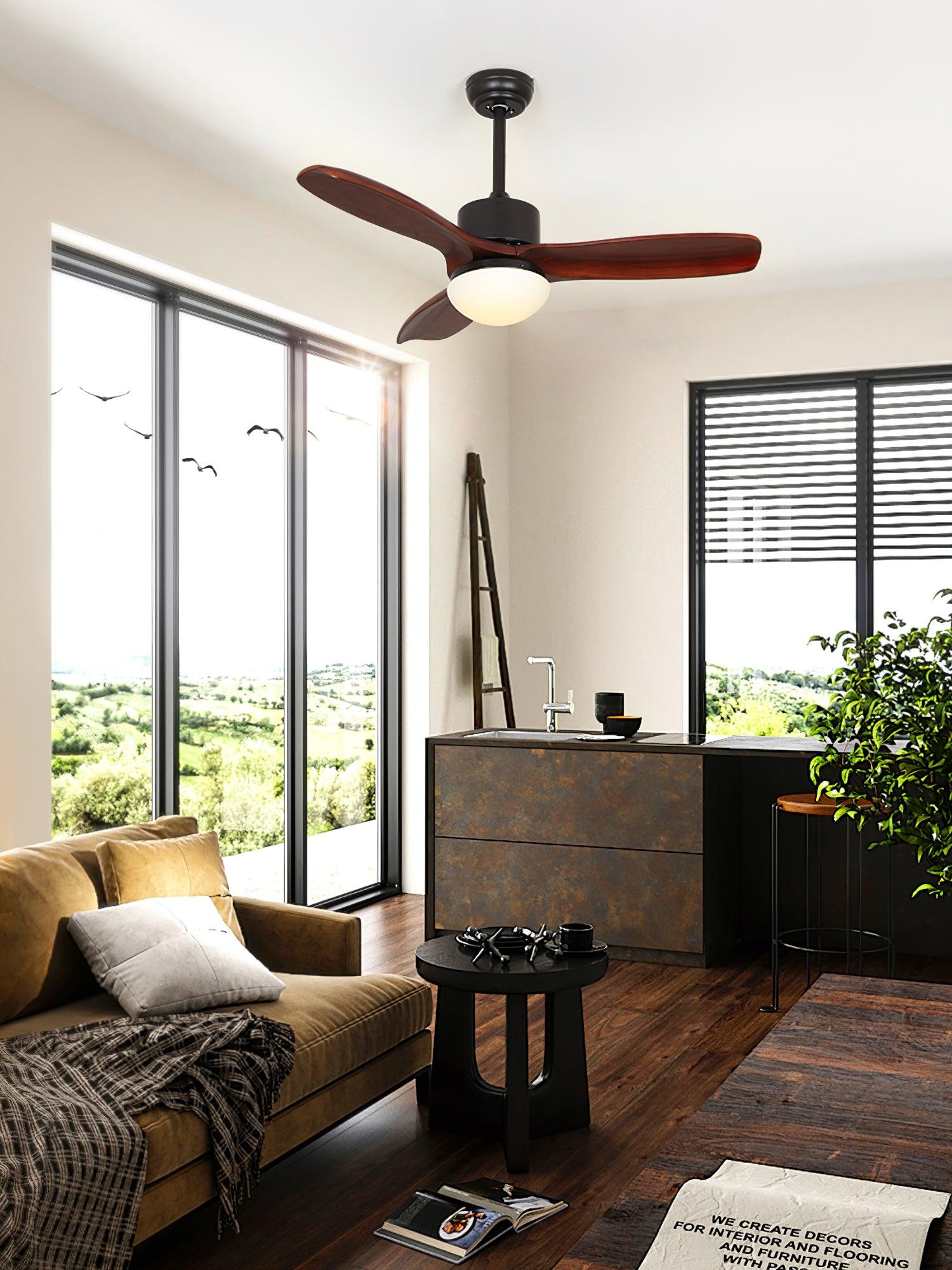 Mando a distancia para el ventilador de techo con luz Brivel Elegance.