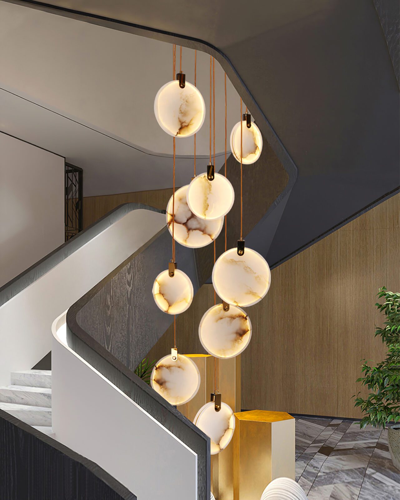 Codoros Alabaster Pendant Light - Letslighting