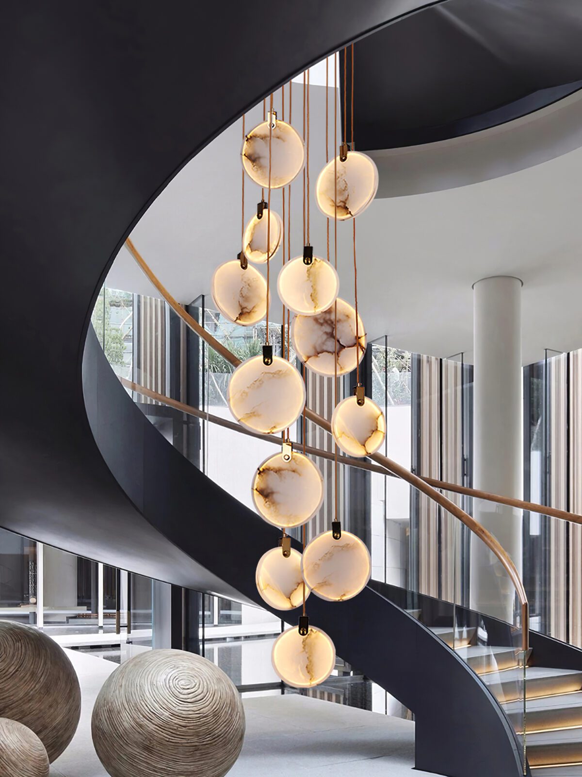 Codoros Alabaster Pendant Light - Letslighting