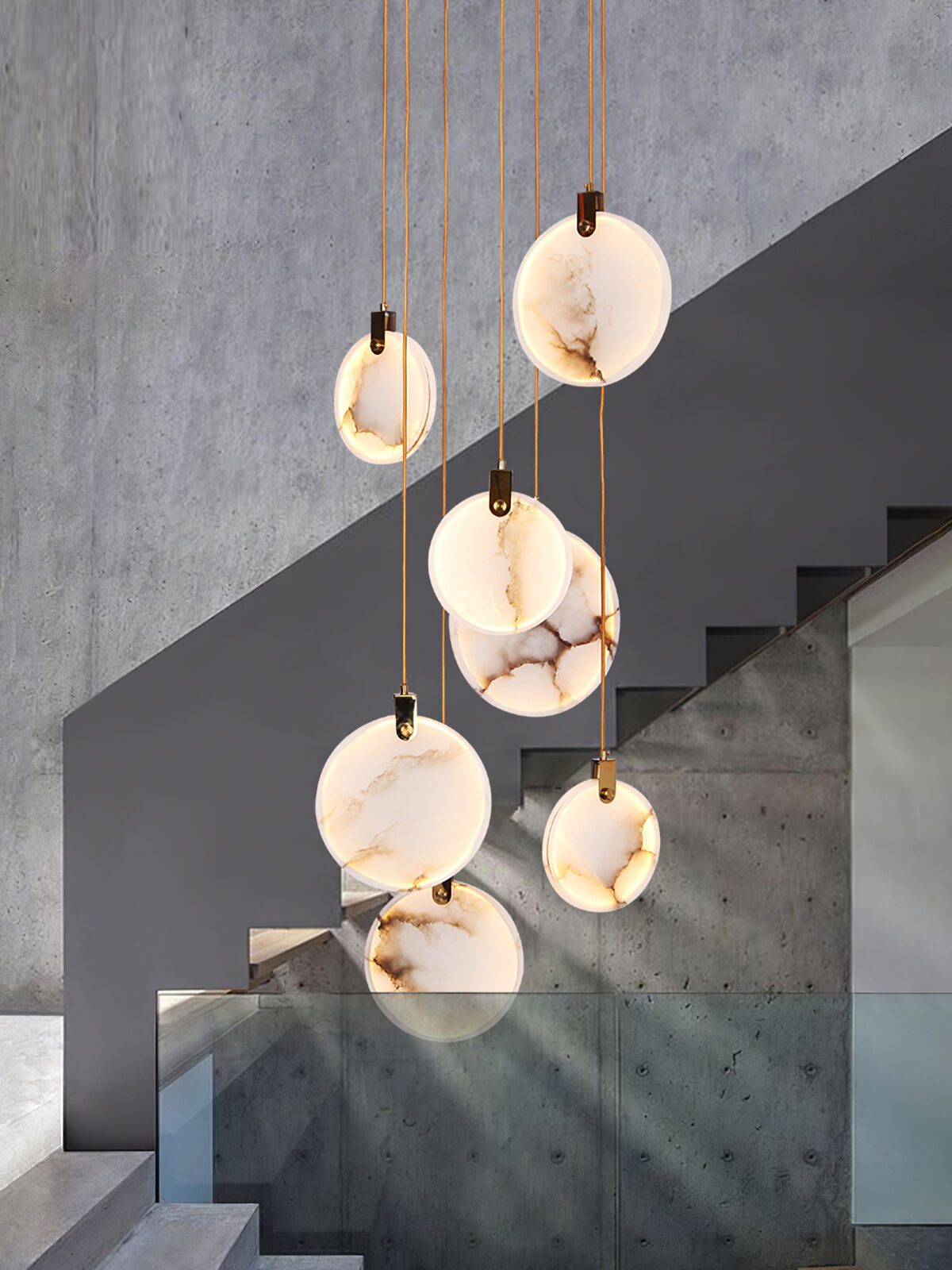 Codoros Alabaster Pendant Light - Letslighting