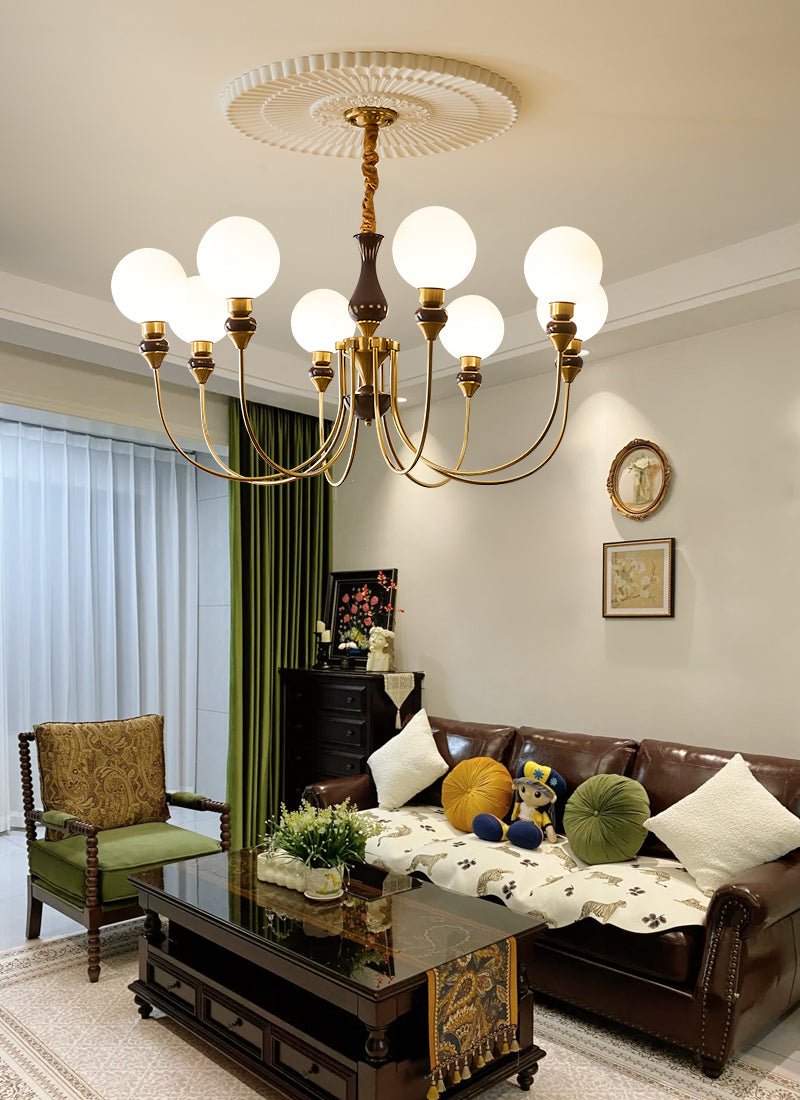 Helena Curve Chandelier - Letslighting