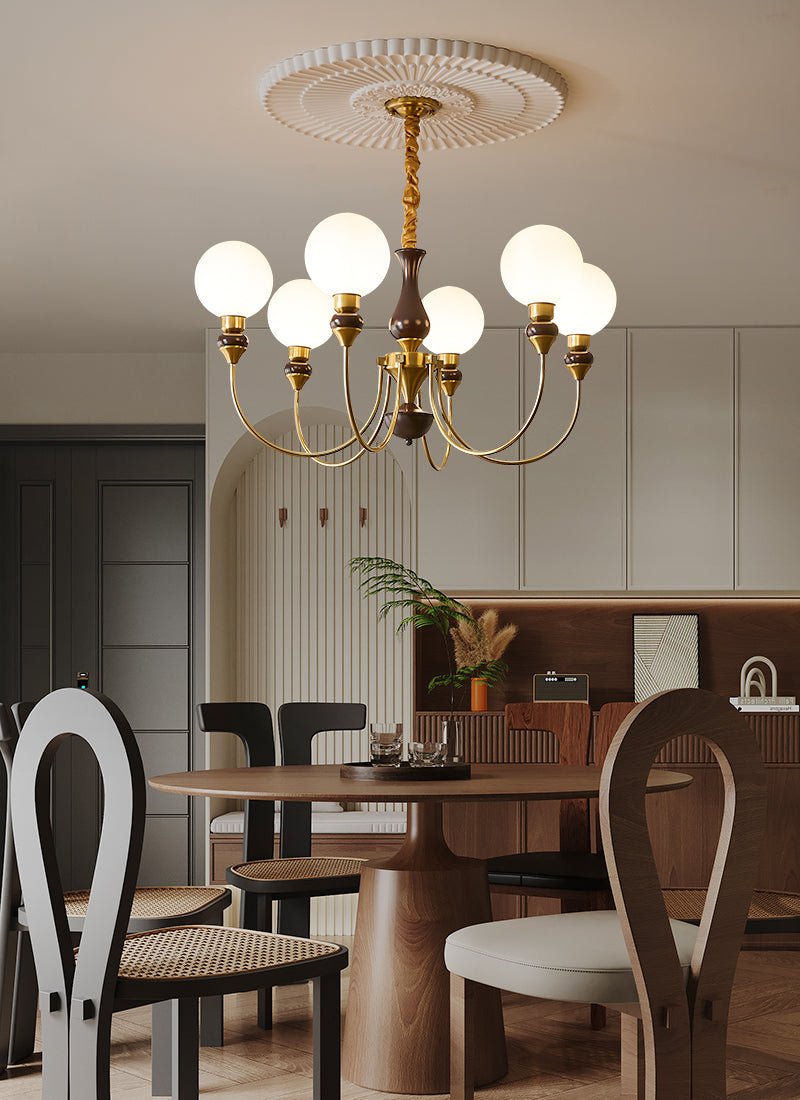 Helena Curve Chandelier - Letslighting