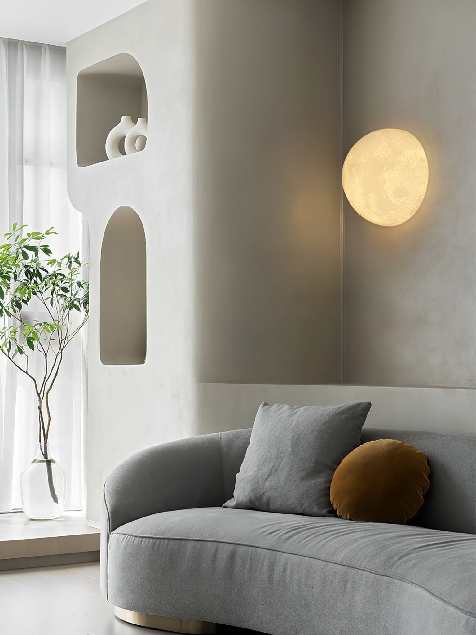 Moon 3D Wall Lamp - Letslighting