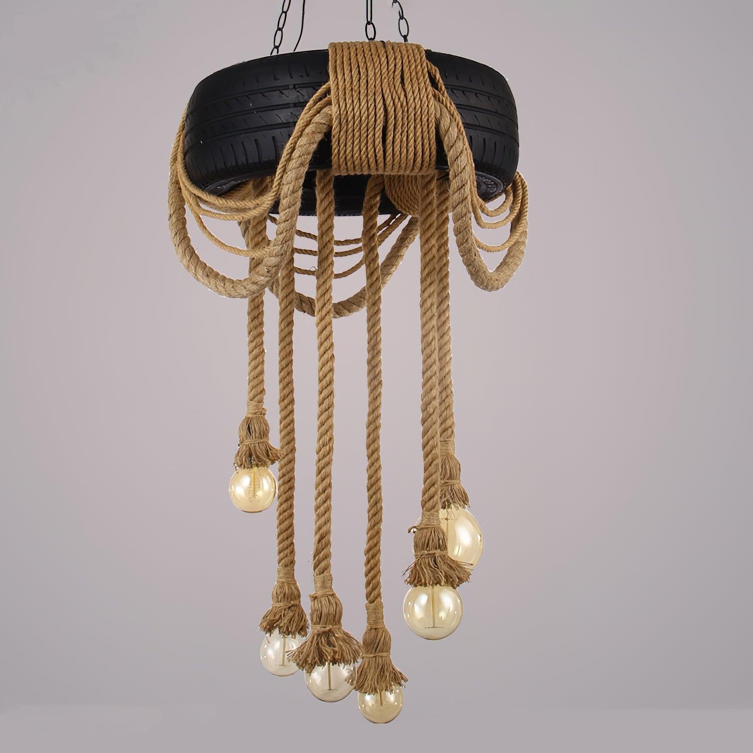 Larry Industrial Metal Chandelier - Letslighting