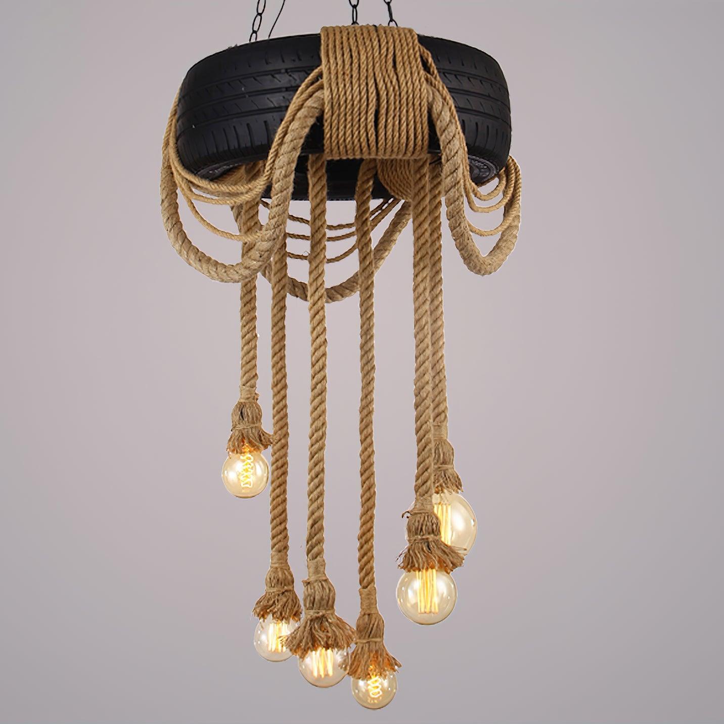 Larry Industrial Metal Chandelier - Letslighting