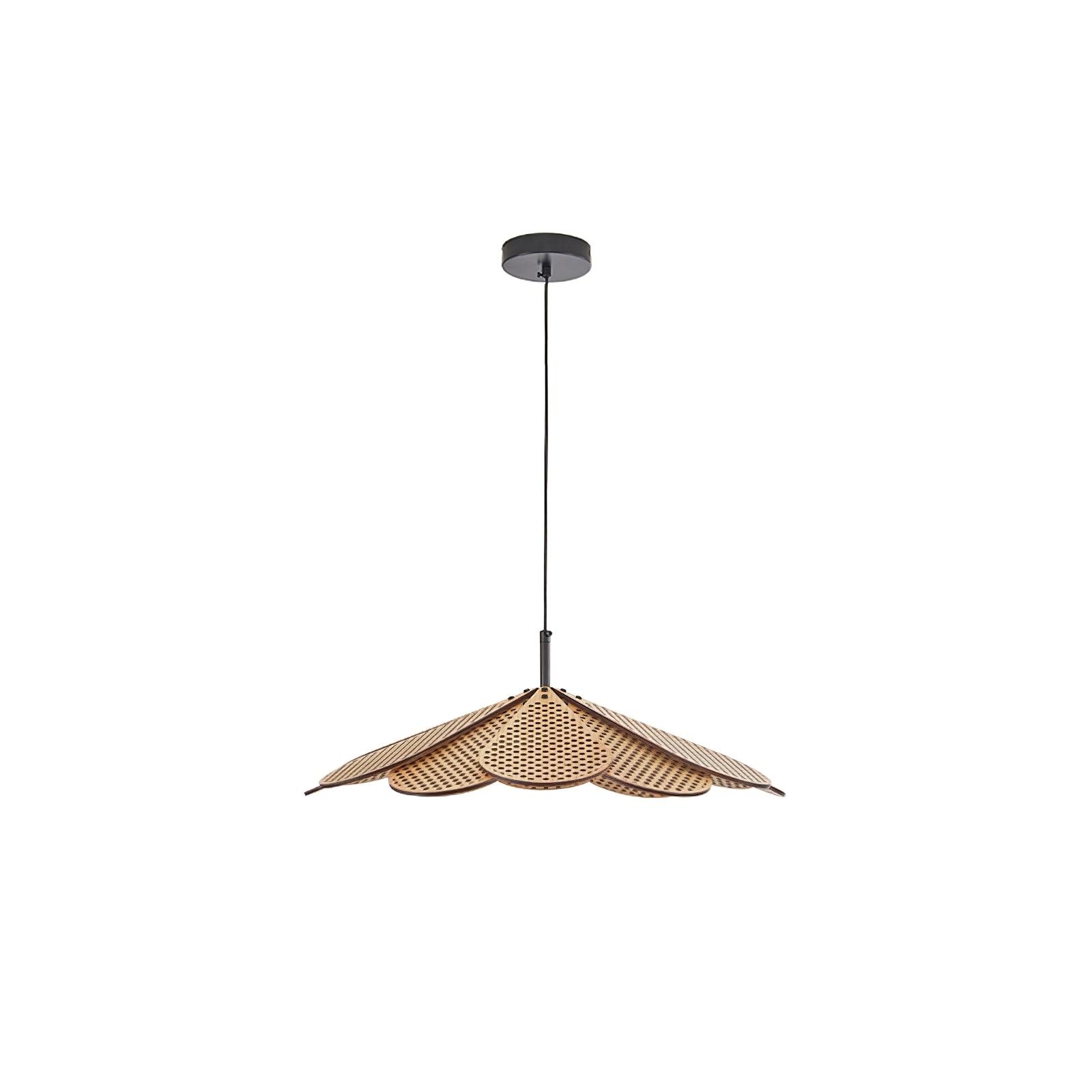 Zevarus Nordic Art Wabi-Sabi Metal Wood Pendant Light - Letslighting