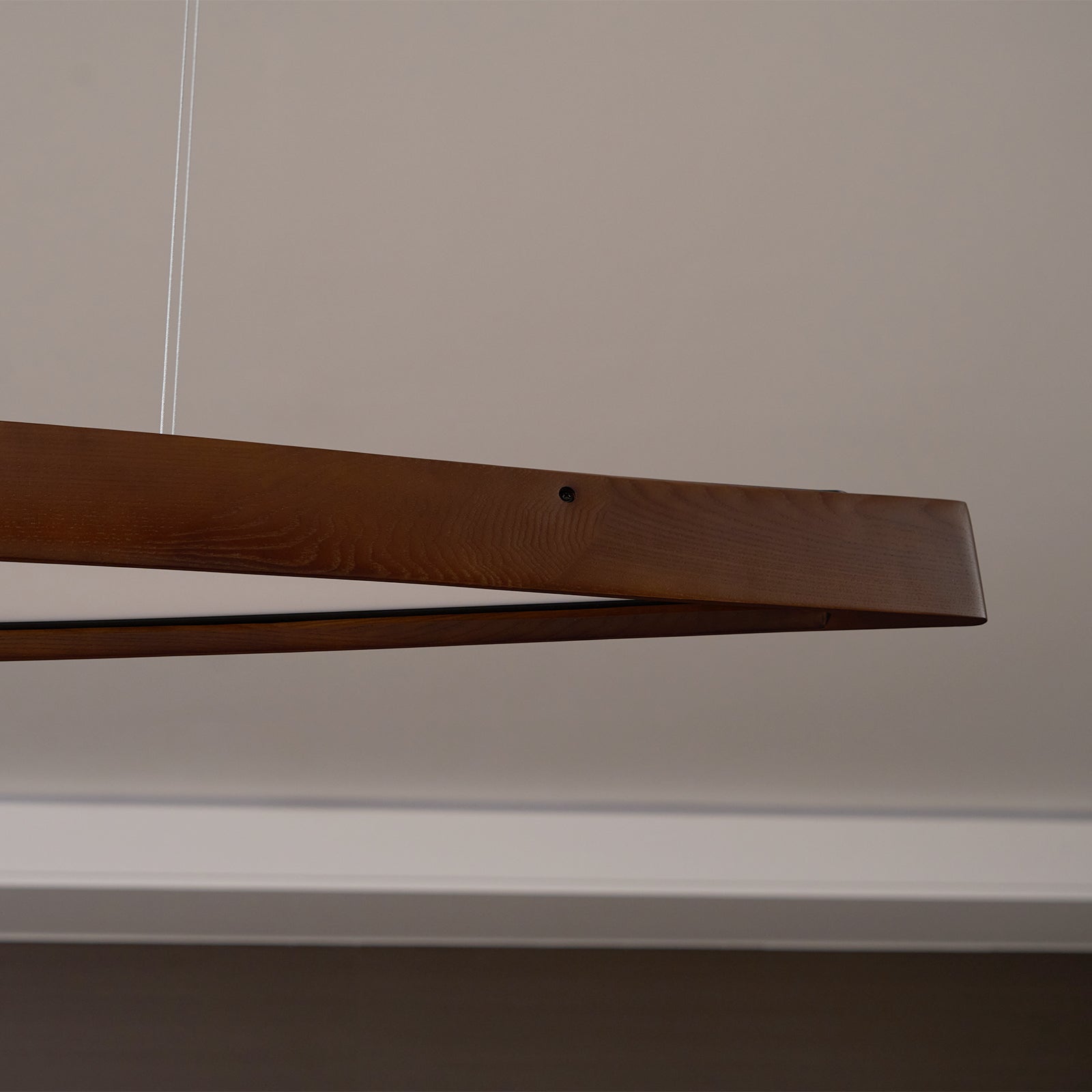 Horizon Linear Wood Pendant Lamp - Letslighting
