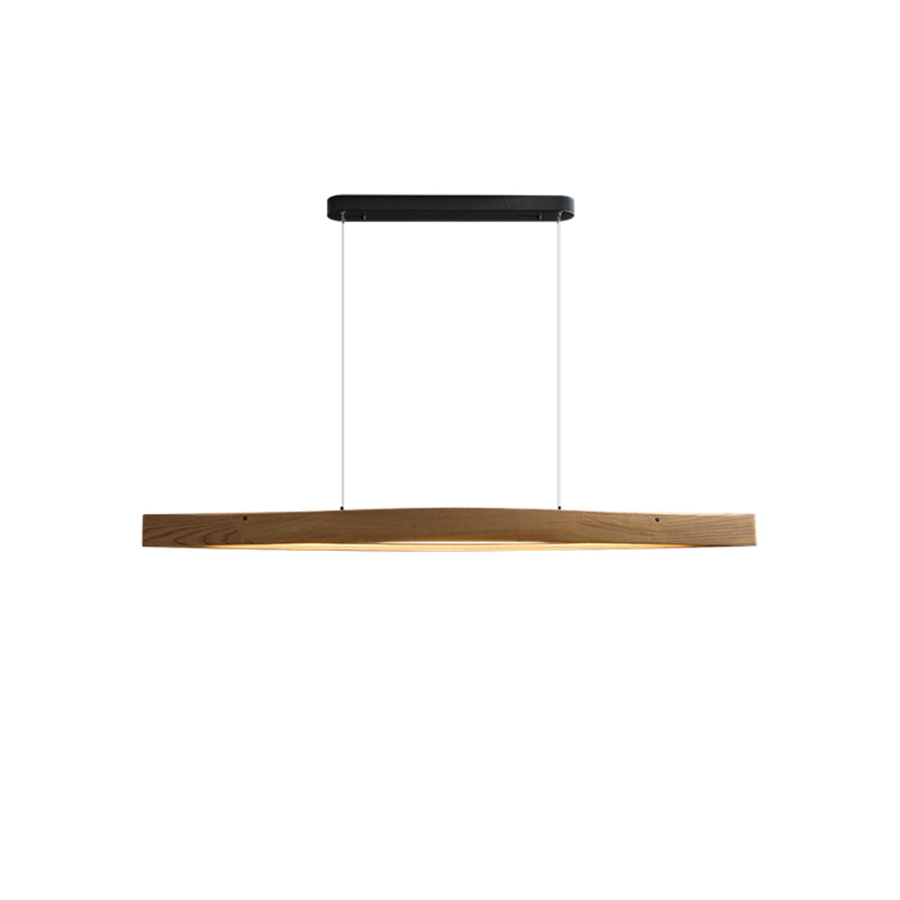 Horizon Linear Wood Pendant Lamp - Letslighting