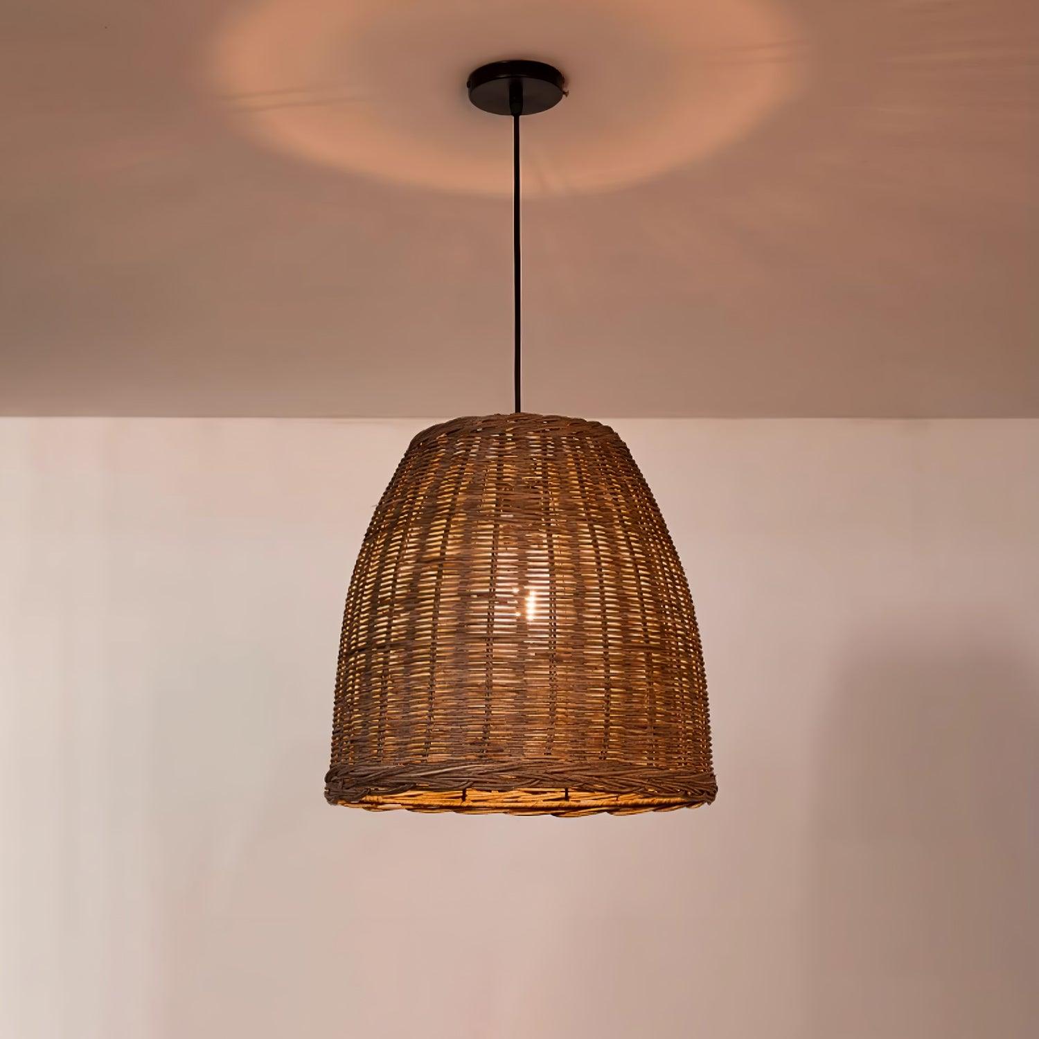 Hues Wicker Pendant Lamp - Letslighting