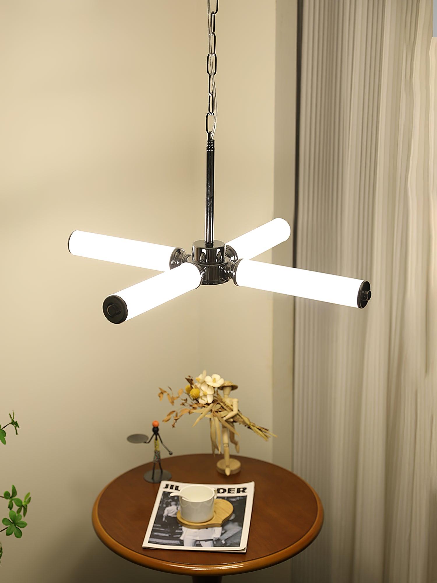 Zoliria Modern Minimalist LED Metal Glass Chandelier - Letslighting