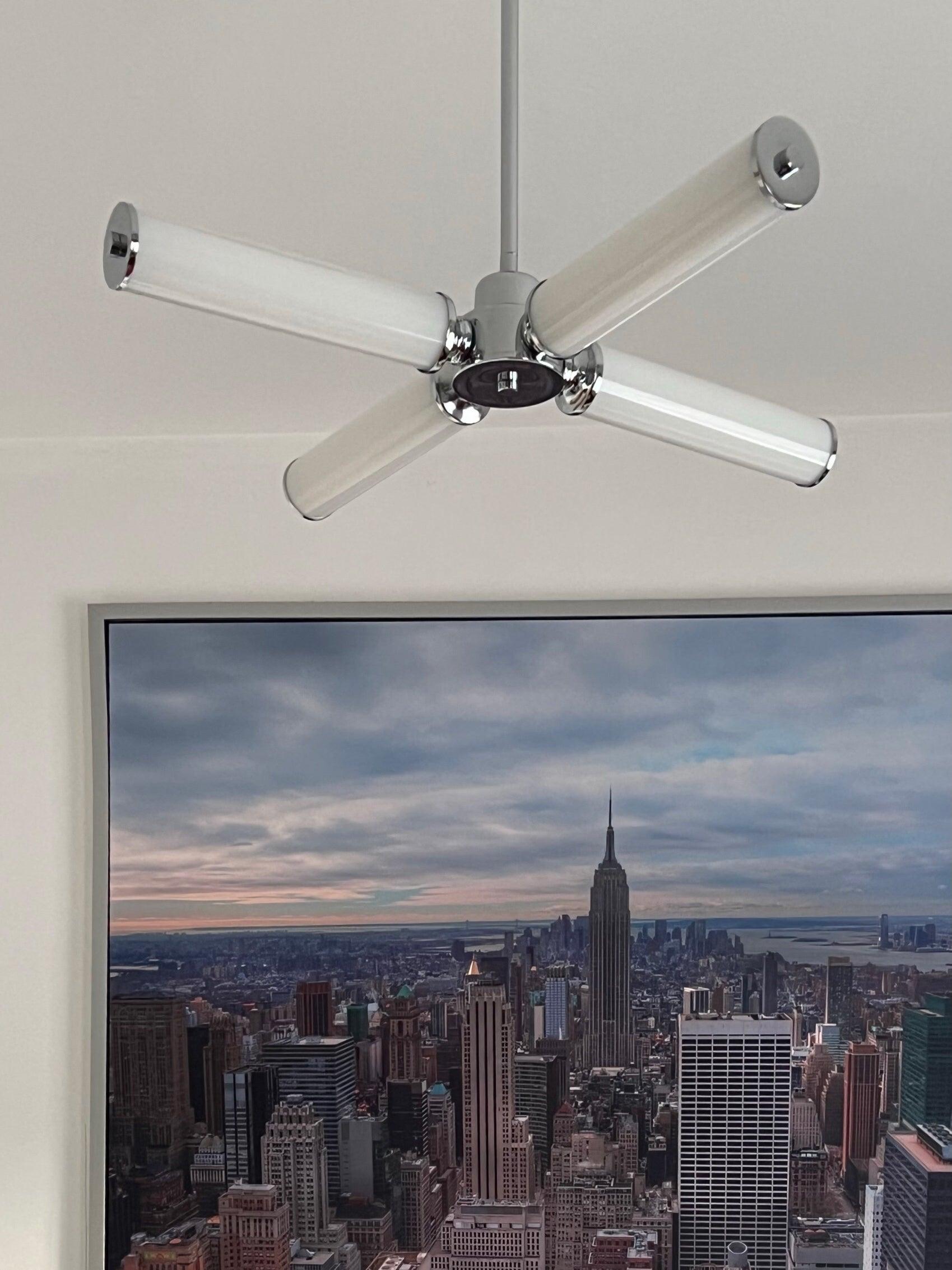 Zoliria Modern Minimalist LED Metal Glass Chandelier - Letslighting
