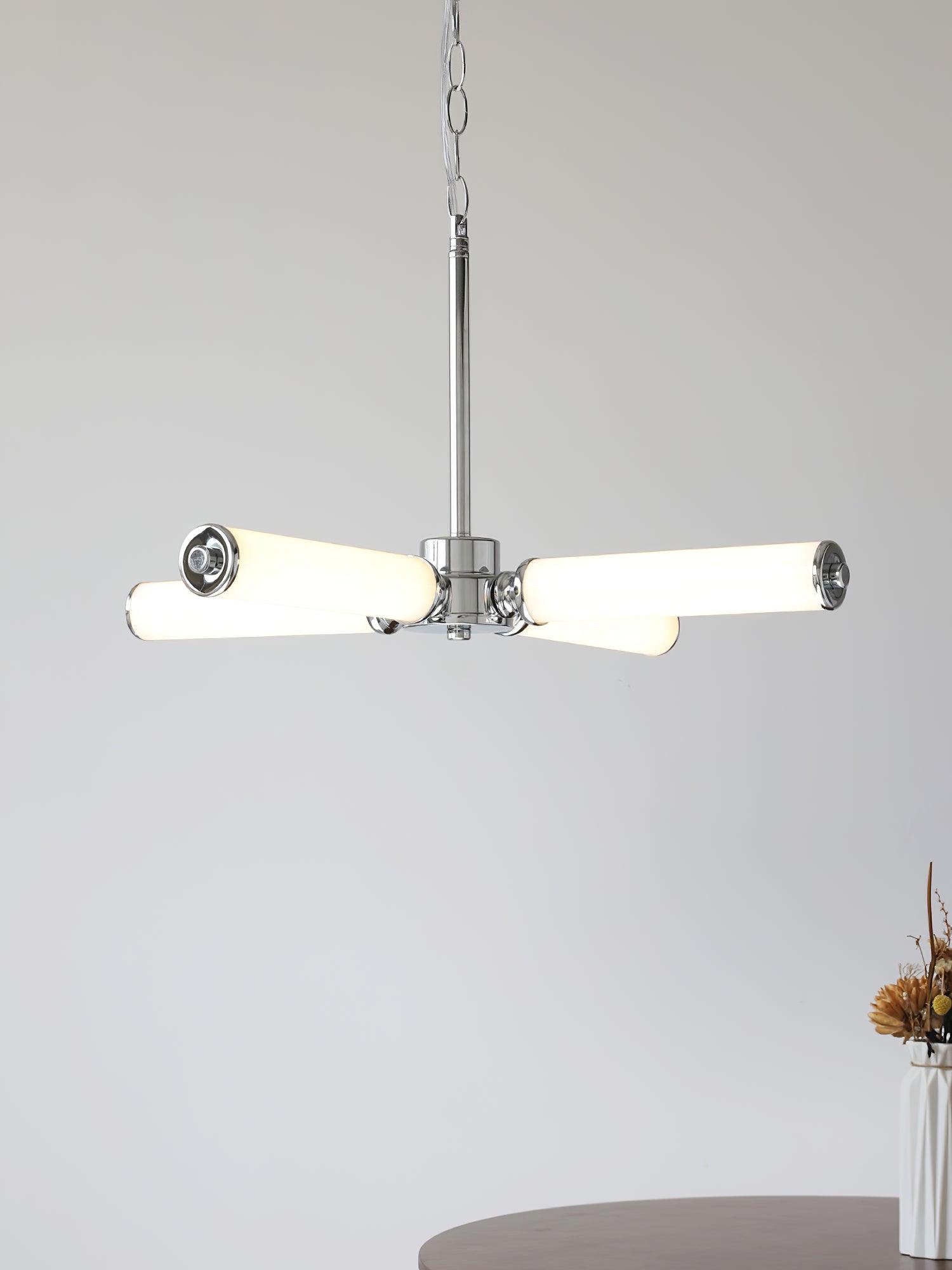 Zoliria Modern Minimalist LED Metal Glass Chandelier - Letslighting