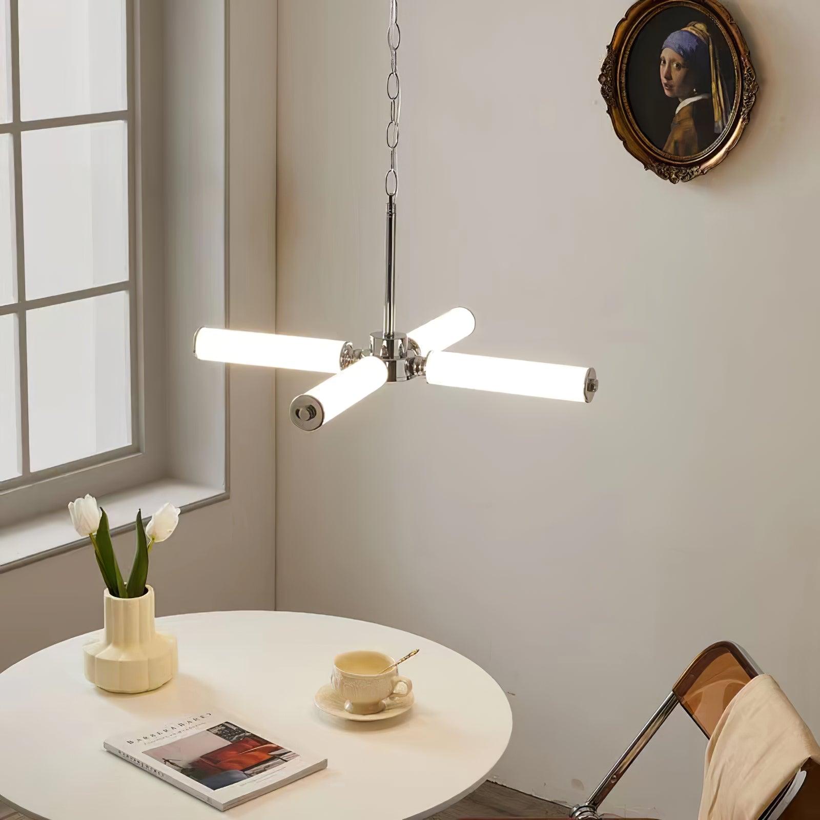 Zoliria Modern Minimalist LED Metal Glass Chandelier - Letslighting
