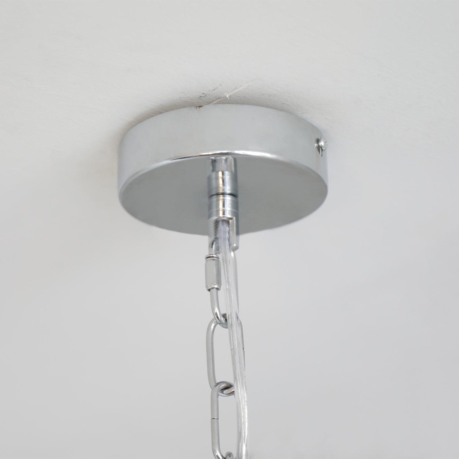 Zoliria Modern Minimalist LED Metal Glass Chandelier - Letslighting