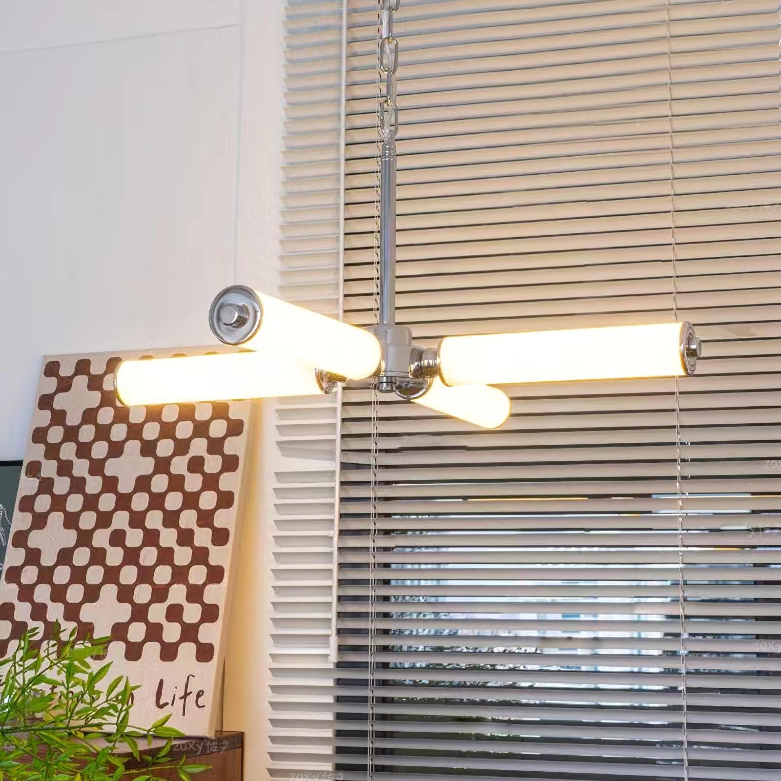 Zoliria Modern Minimalist LED Metal Glass Chandelier - Letslighting