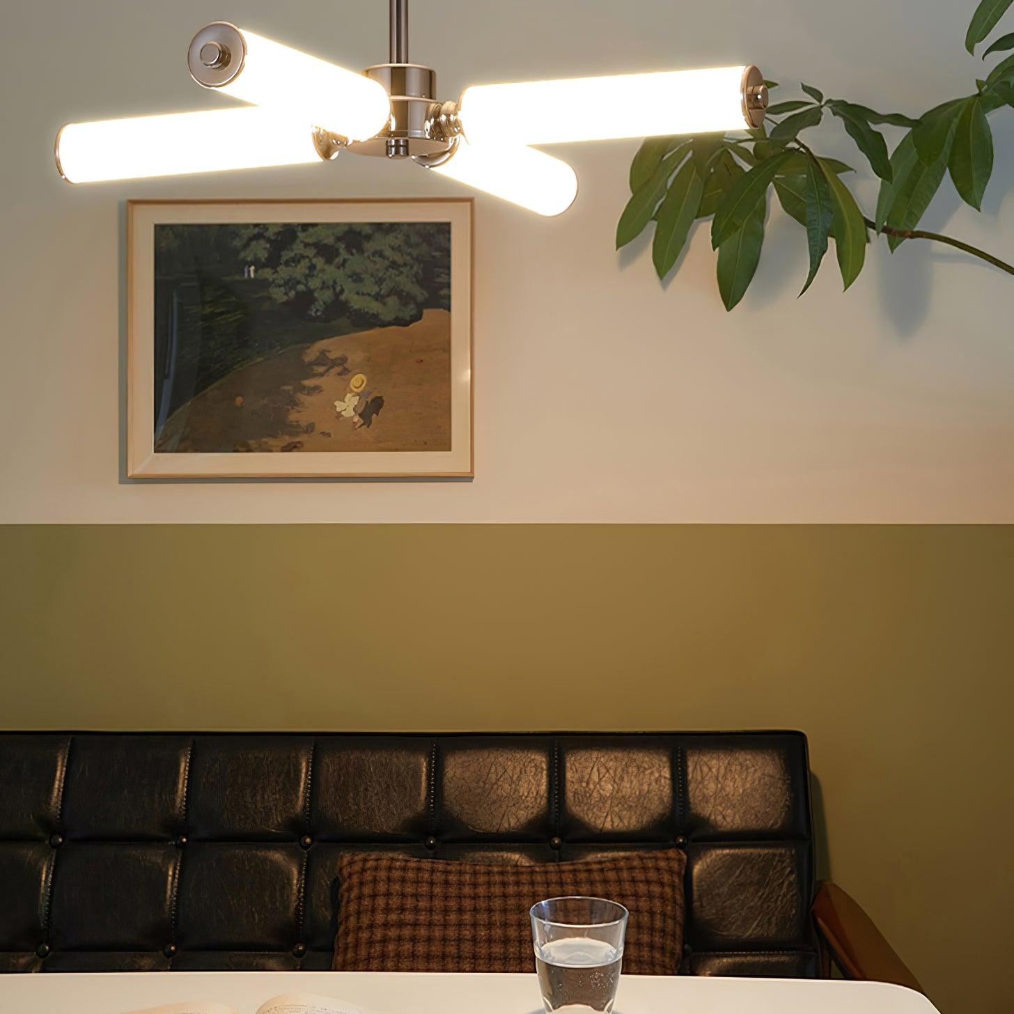 Zoliria Modern Minimalist LED Metal Glass Chandelier - Letslighting