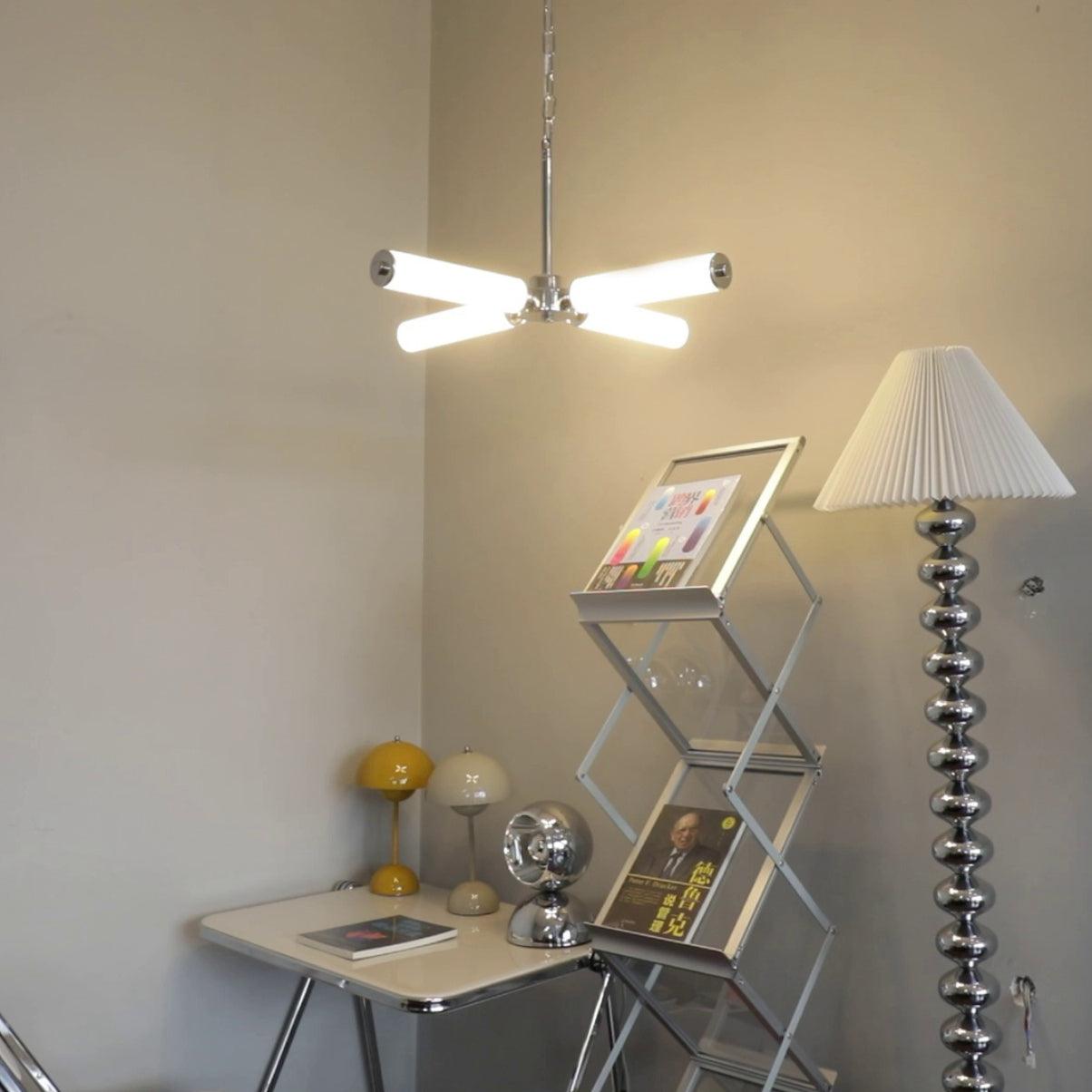 Zoliria Modern Minimalist LED Metal Glass Chandelier - Letslighting