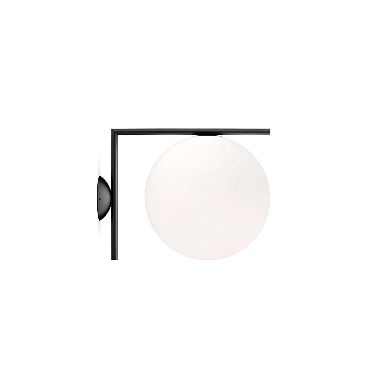 Blown Glass Opal Glass Wall Lamp - Letslighting