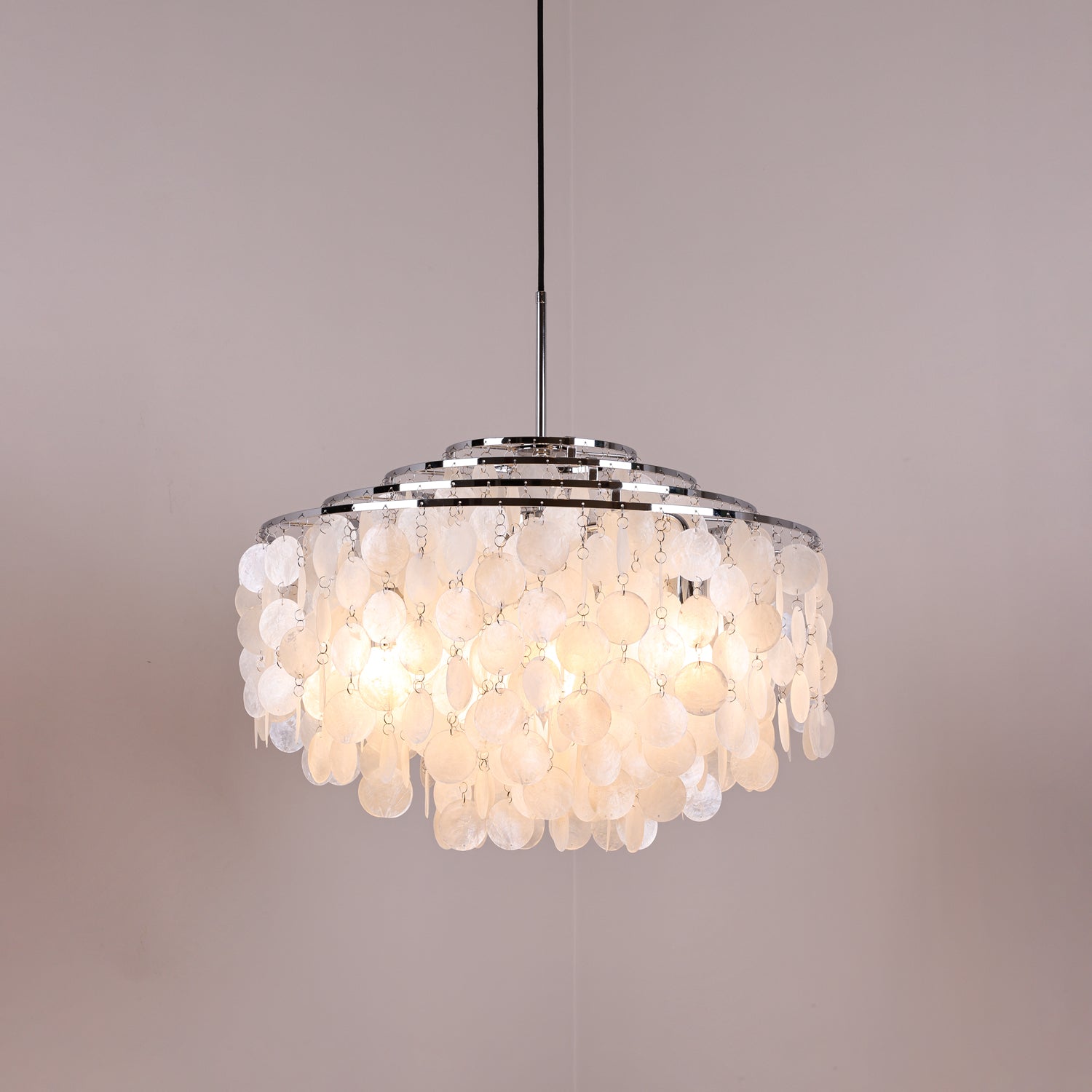 Round Shell Chandelier - Letslighting