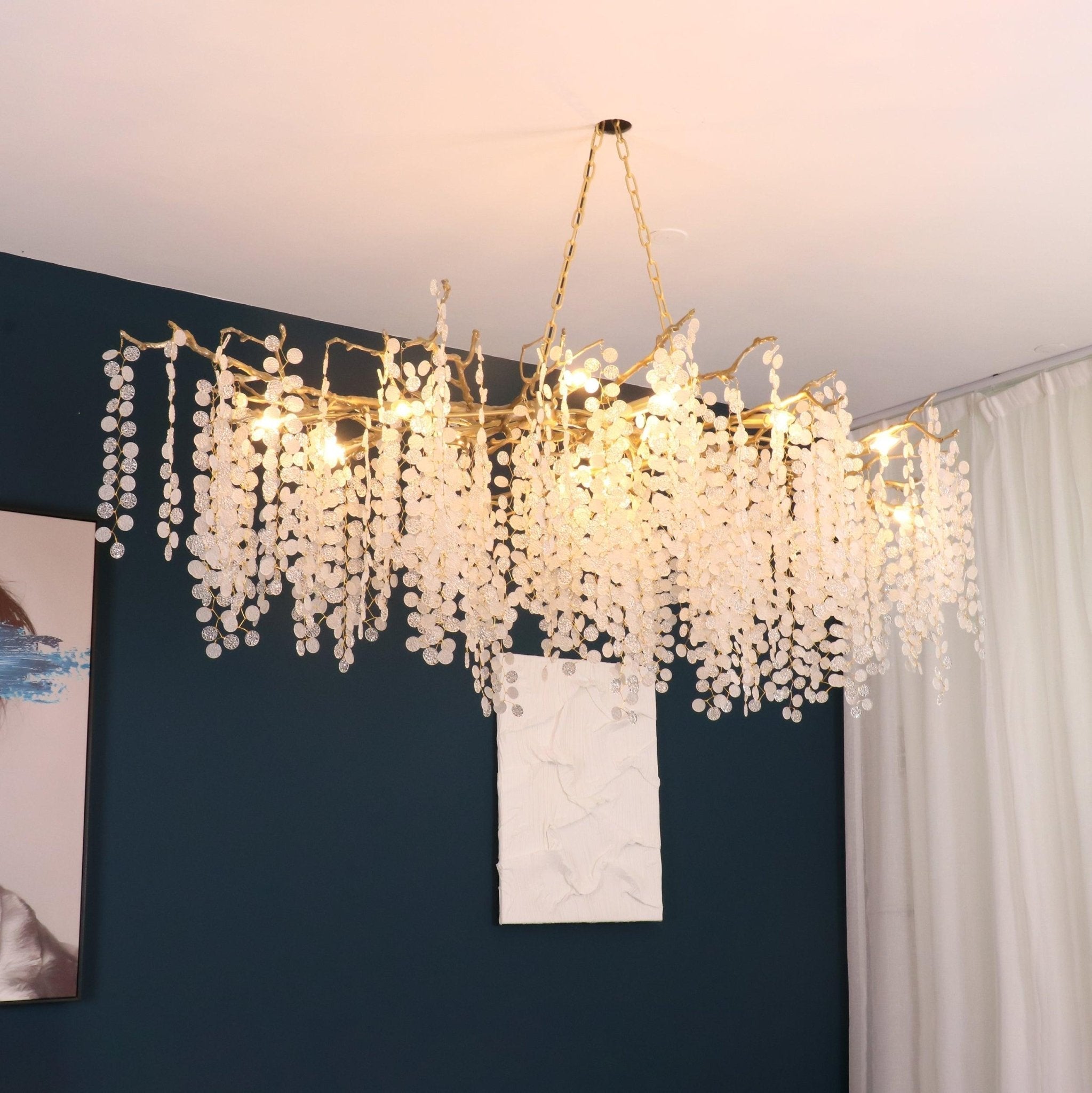 Shiro Noda Crystal Chandelier - Letslighting