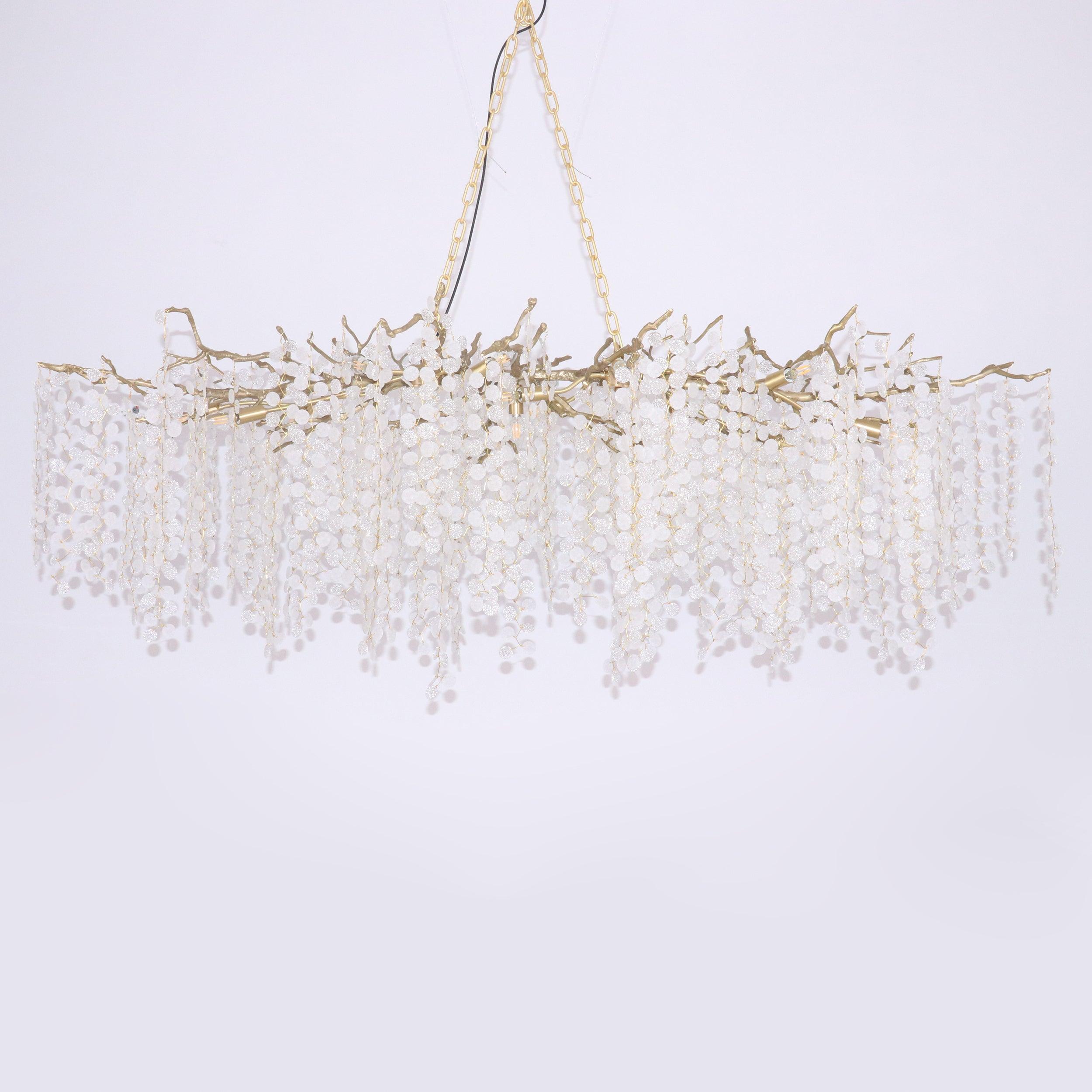 Shiro Noda Crystal Chandelier - Letslighting
