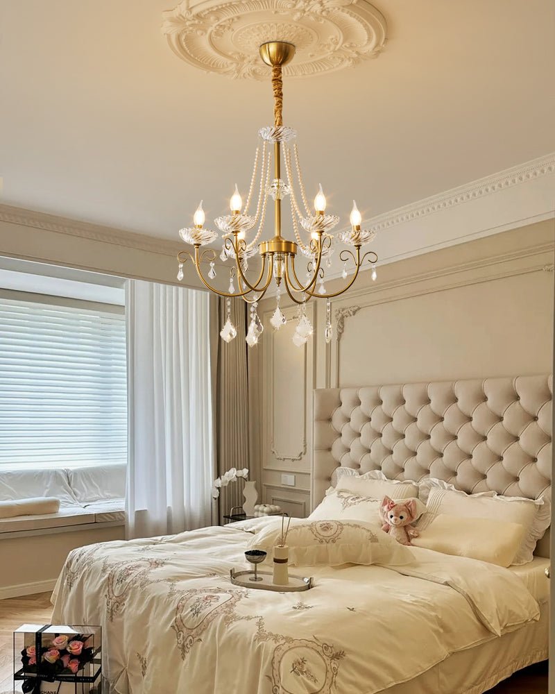 Imperial Pearl Crystal Chandelier - Letslighting