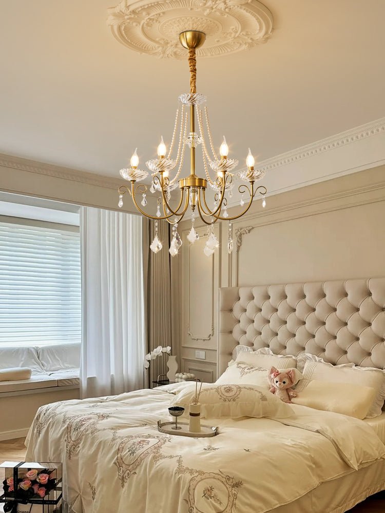 Imperial Pearl Crystal Chandelier - Letslighting