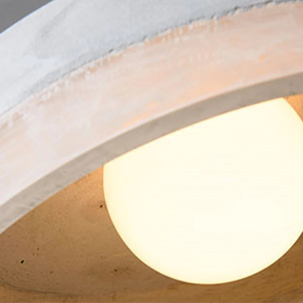 Avi Industrial LED Lámpara Colgante Cemento/Resina Bar Comedor