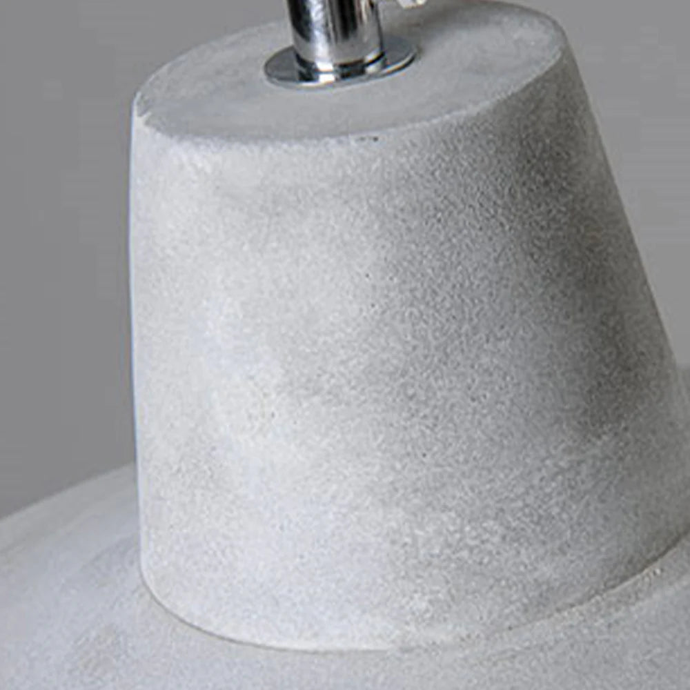 Avi Industrial LED Lámpara Colgante Cemento/Resina Bar Comedor