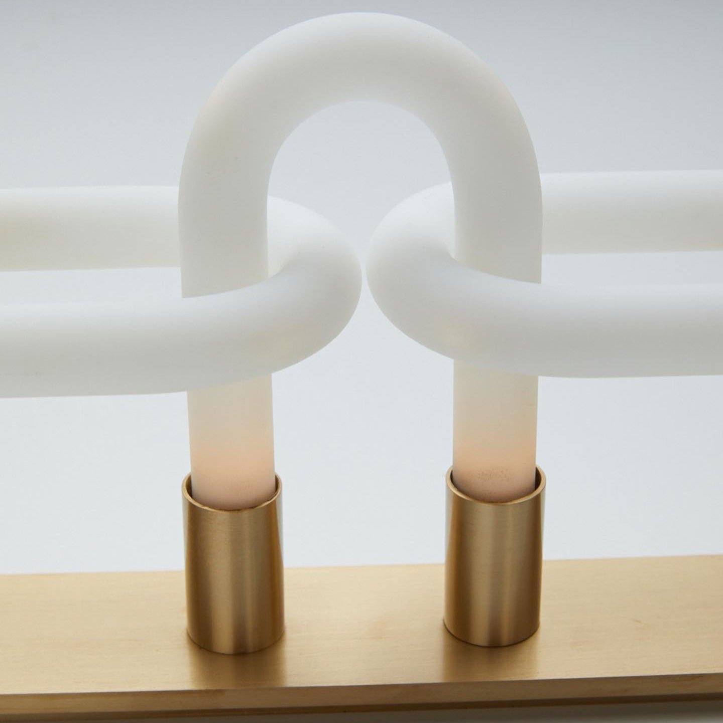 Sytheiel Modern Minimalist Fingers Metal Acrylic Wall Lamp - Lamp Copper