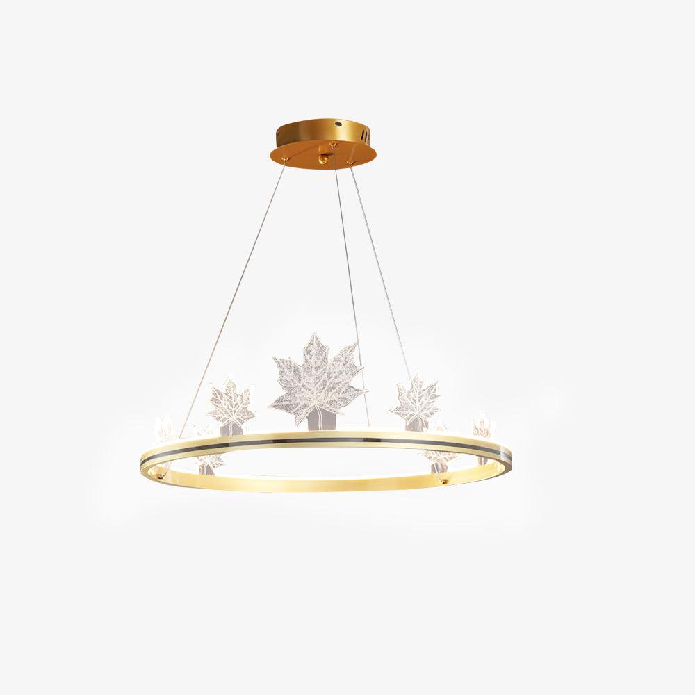 Ion Leaf Chandelier - Letslighting