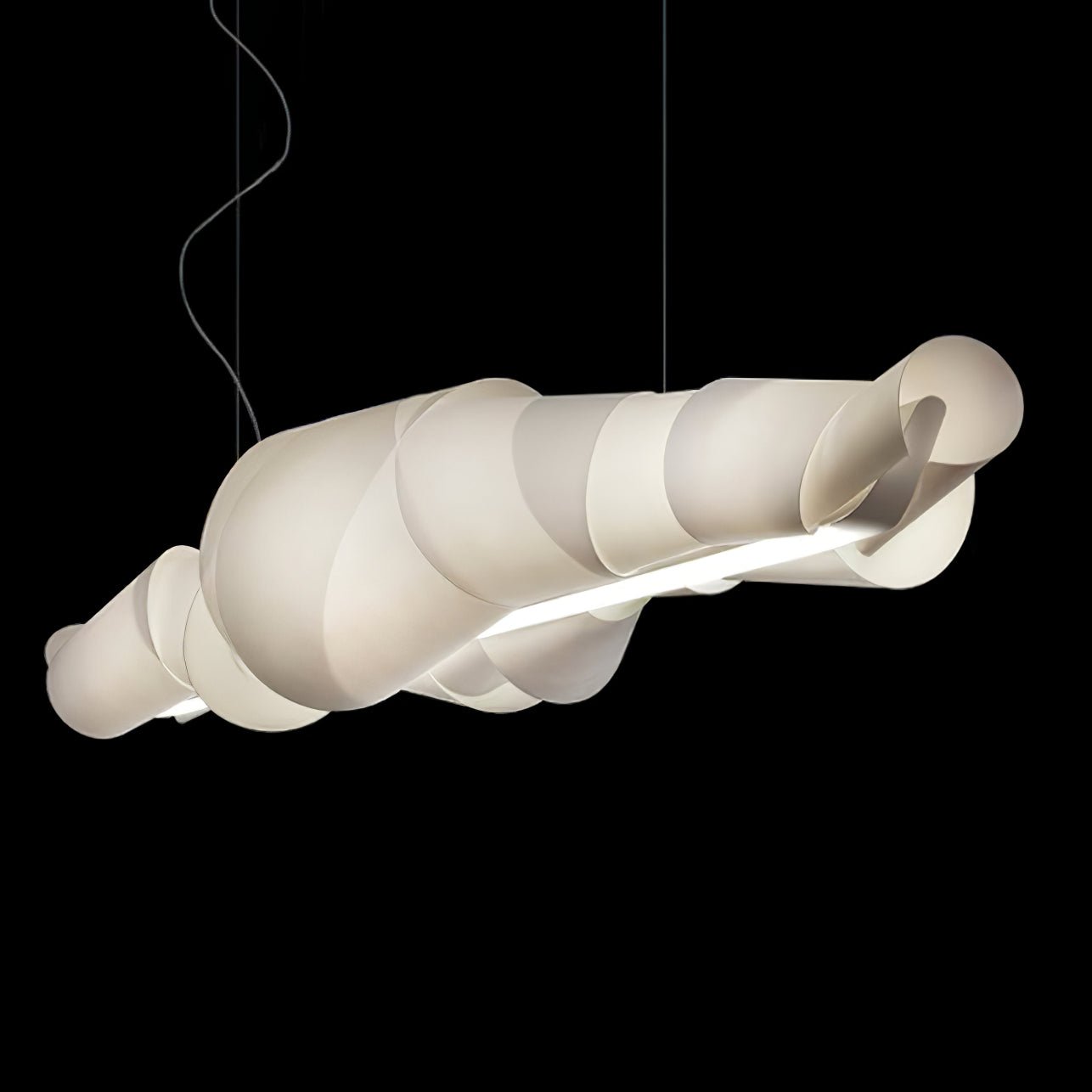 Ribbon Playful PVC Chandelier - Letslighting