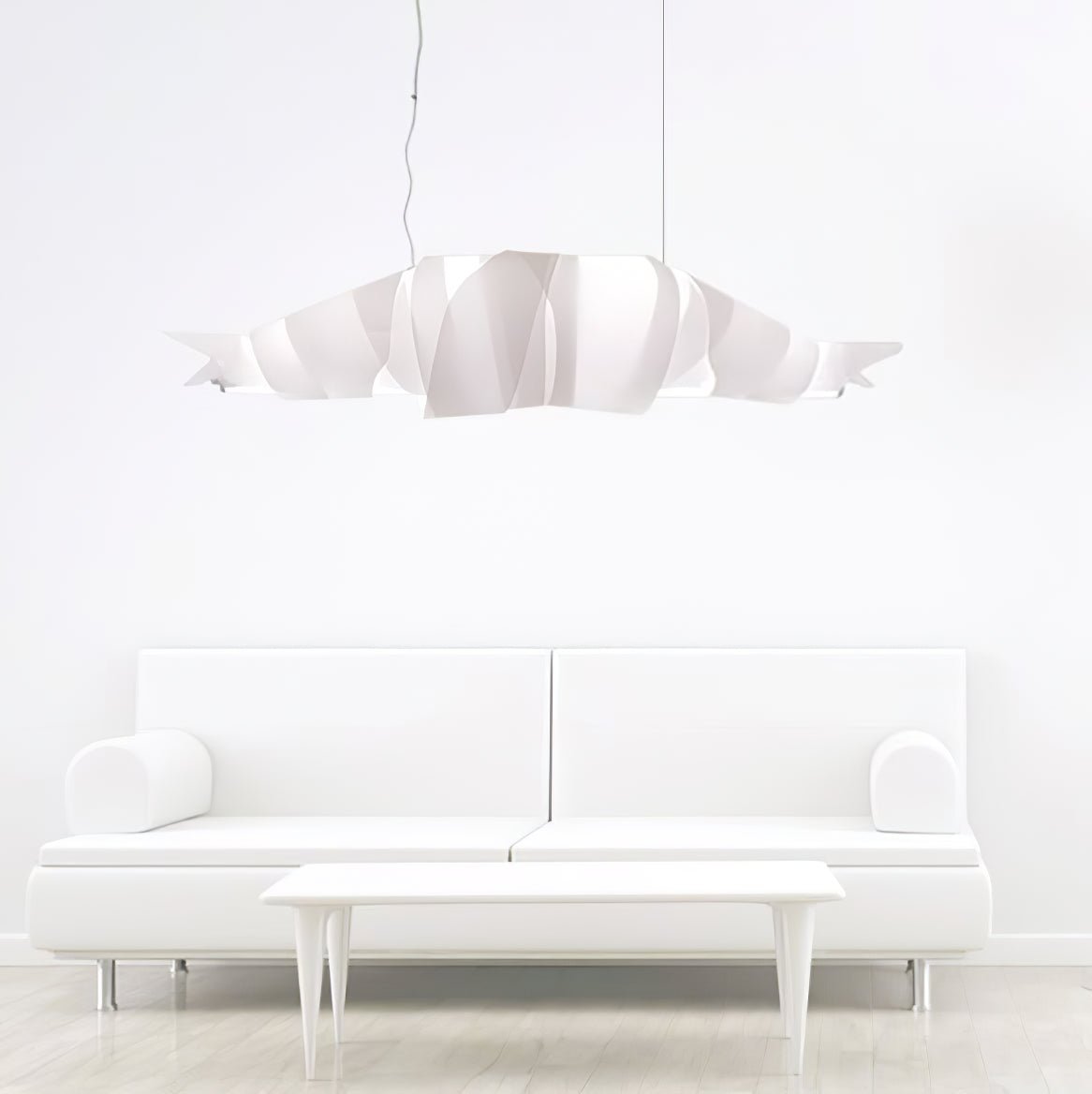 Ribbon Playful PVC Chandelier - Letslighting