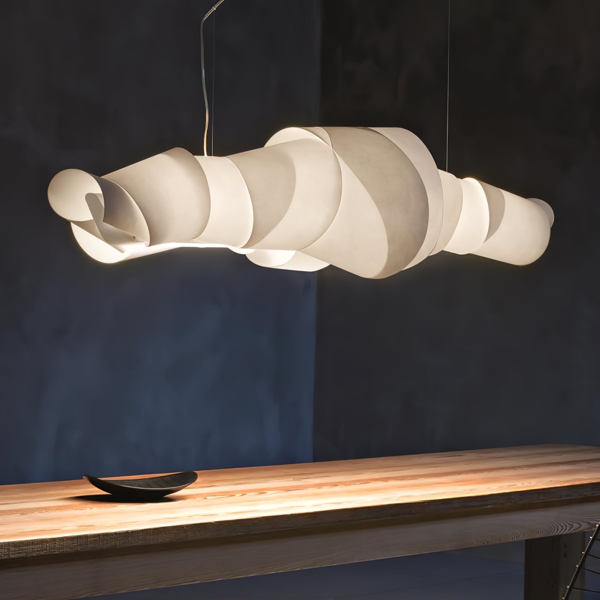 Ribbon Playful PVC Chandelier - Letslighting