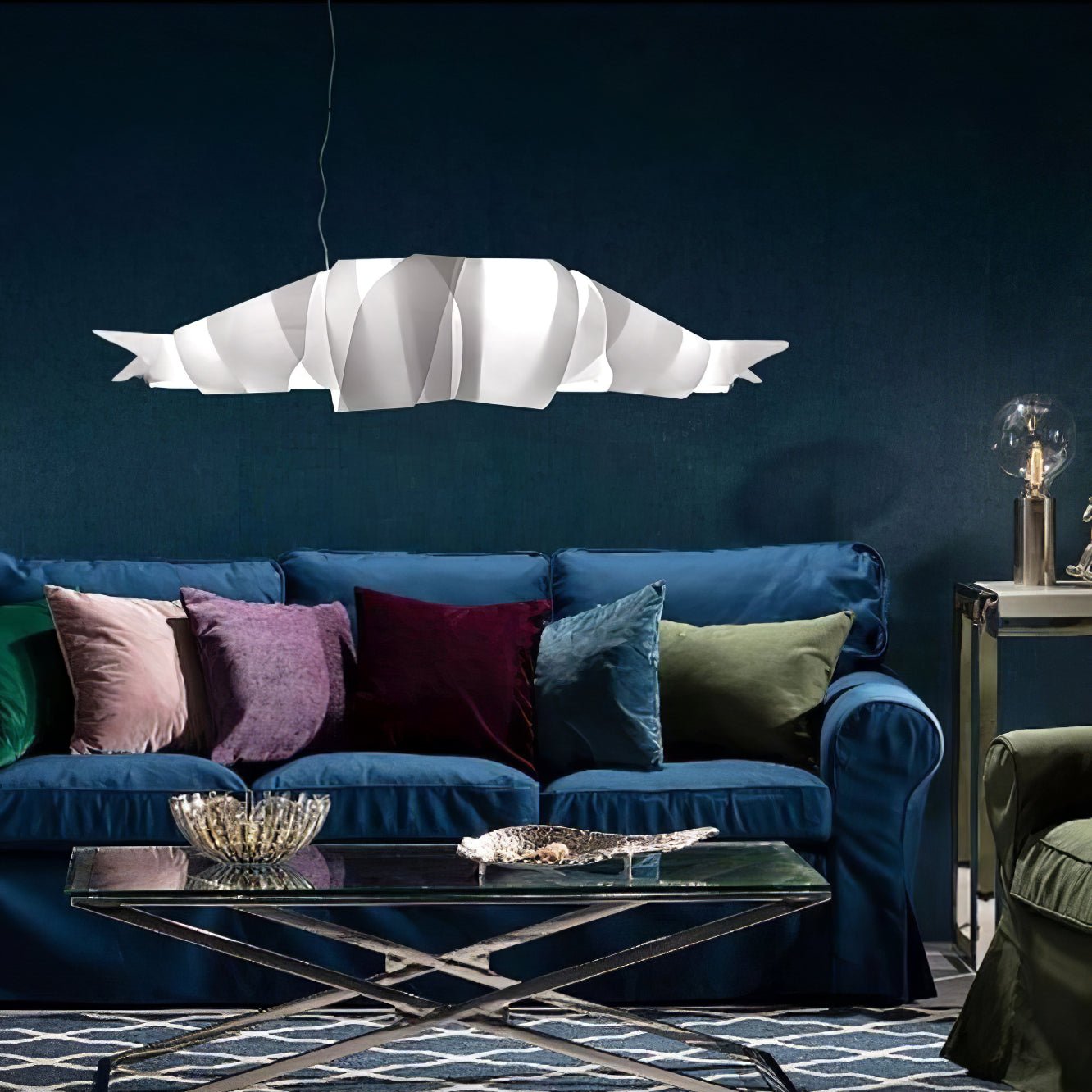 Ribbon Playful PVC Chandelier - Letslighting