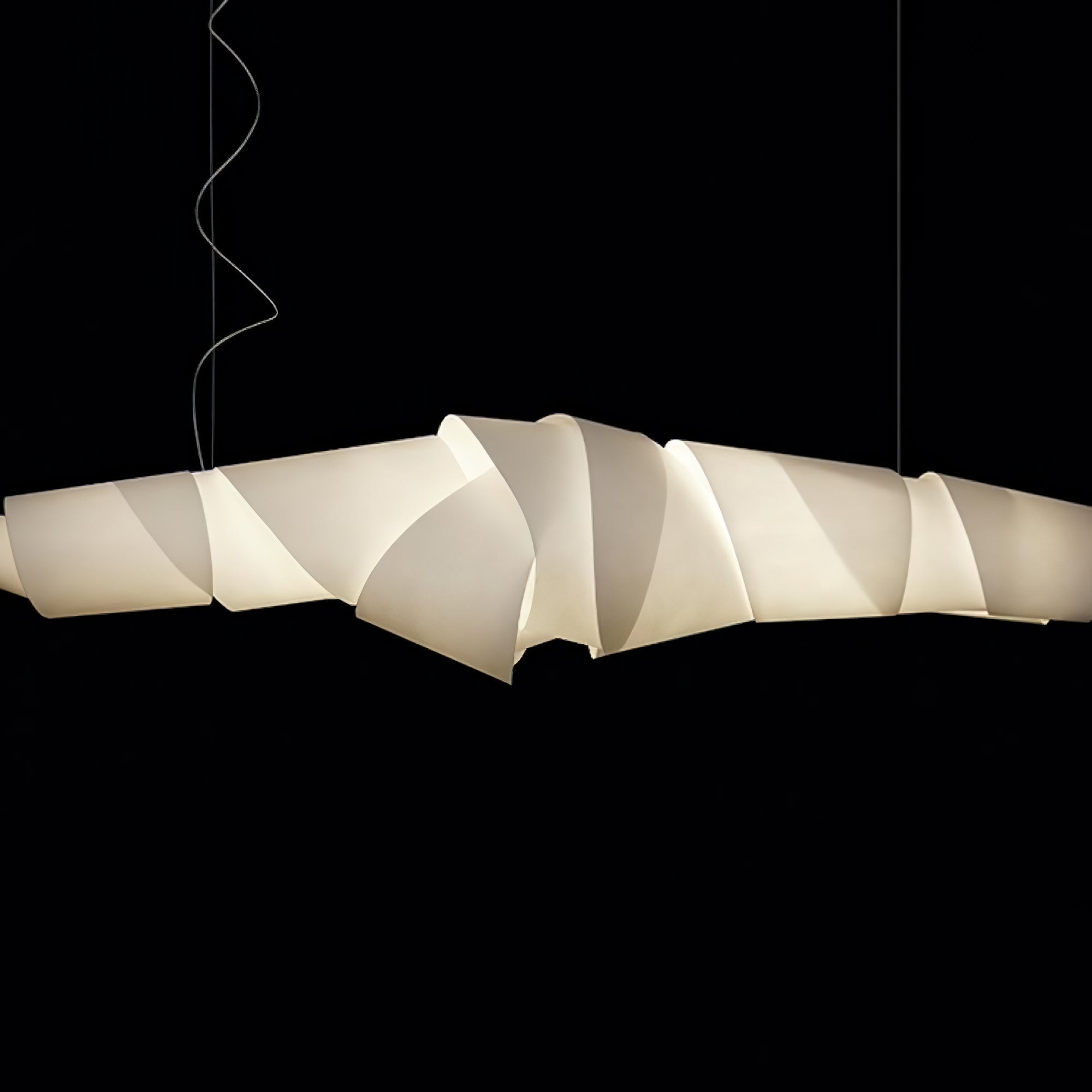 Ribbon Playful PVC Chandelier - Letslighting