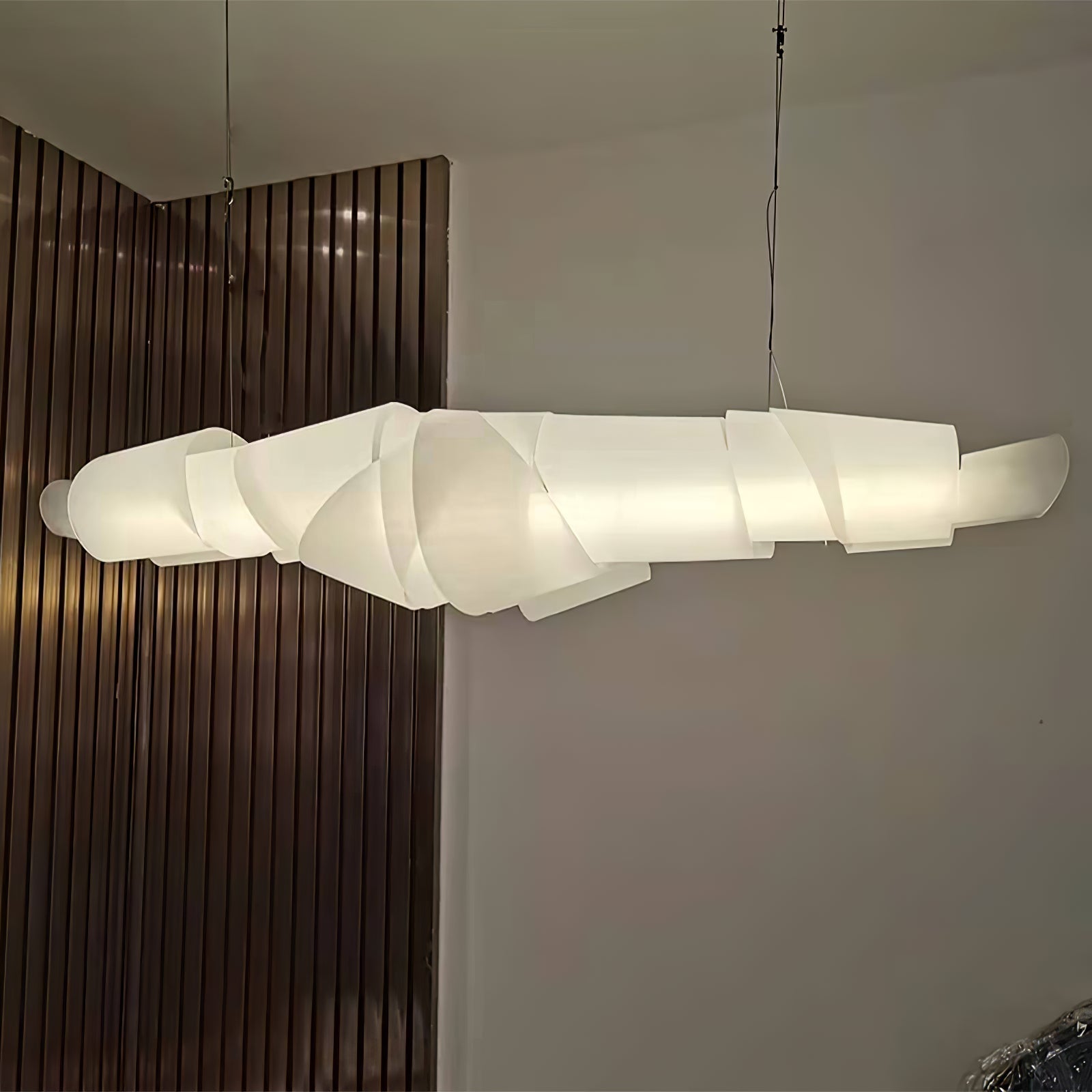 Ribbon Playful PVC Chandelier - Letslighting