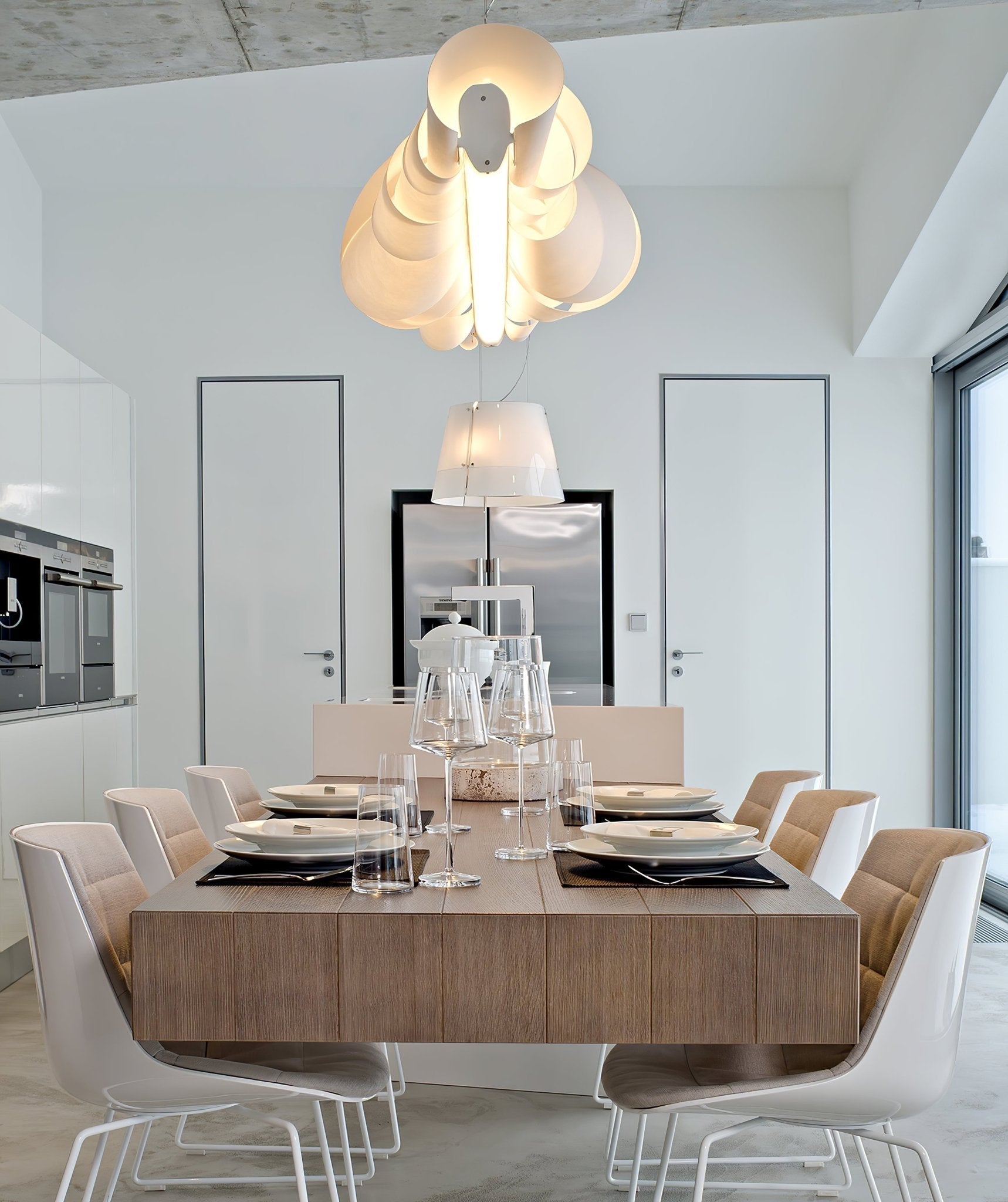 Ribbon Playful PVC Chandelier - Letslighting