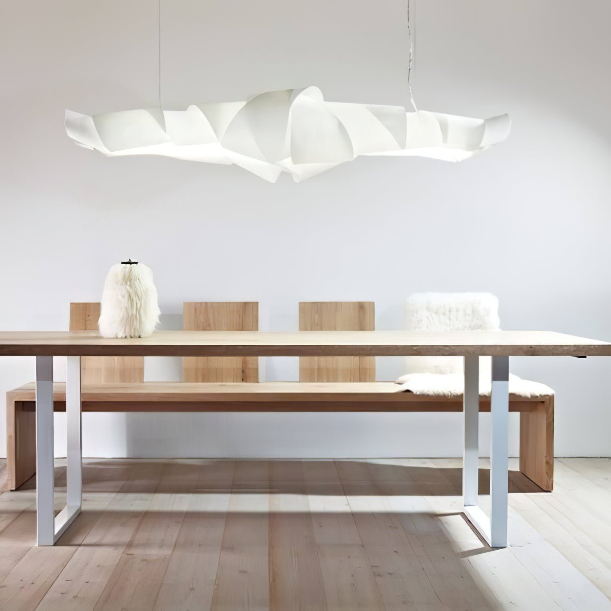 Ribbon Playful PVC Chandelier - Letslighting