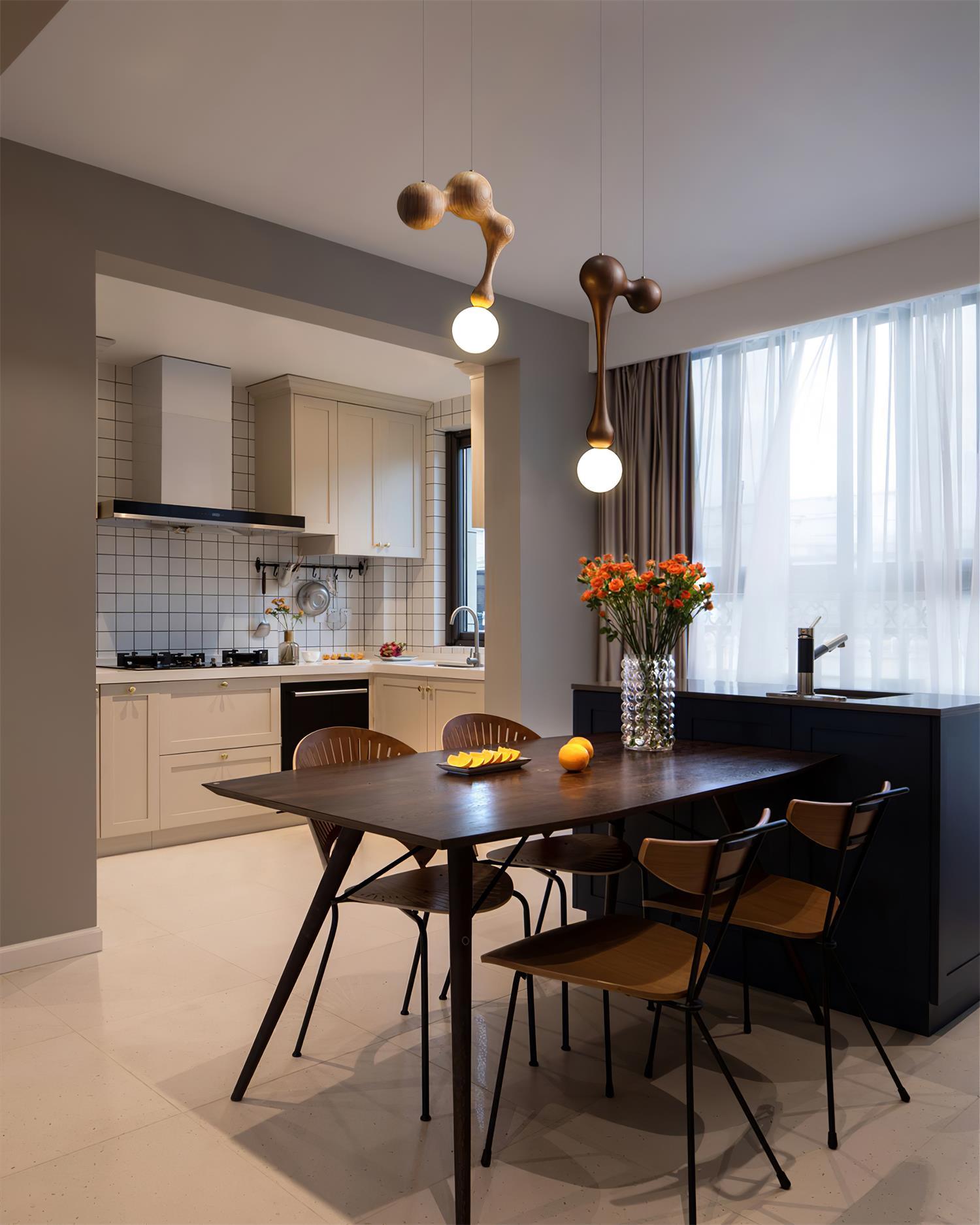 Jenna Wooden Pendant Lamp - Letslighting