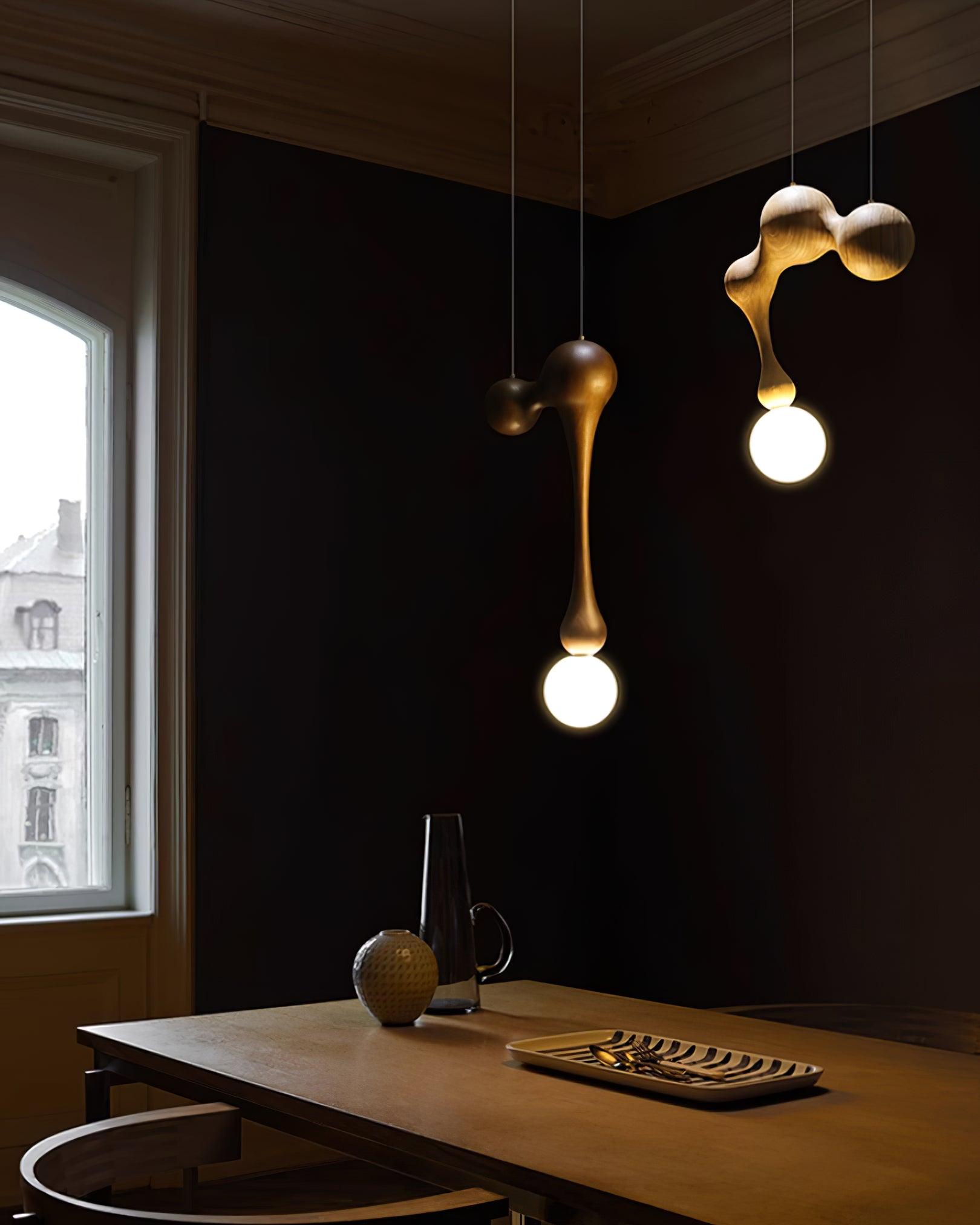 Jenna Wooden Pendant Lamp - Letslighting
