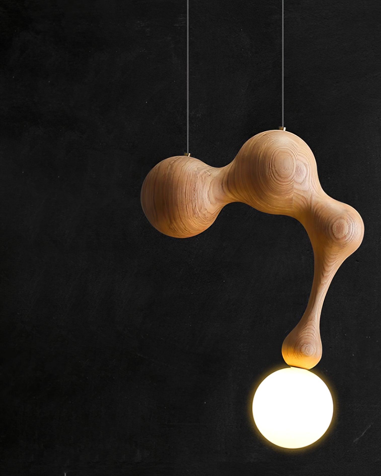 Jenna Wooden Pendant Lamp - Letslighting